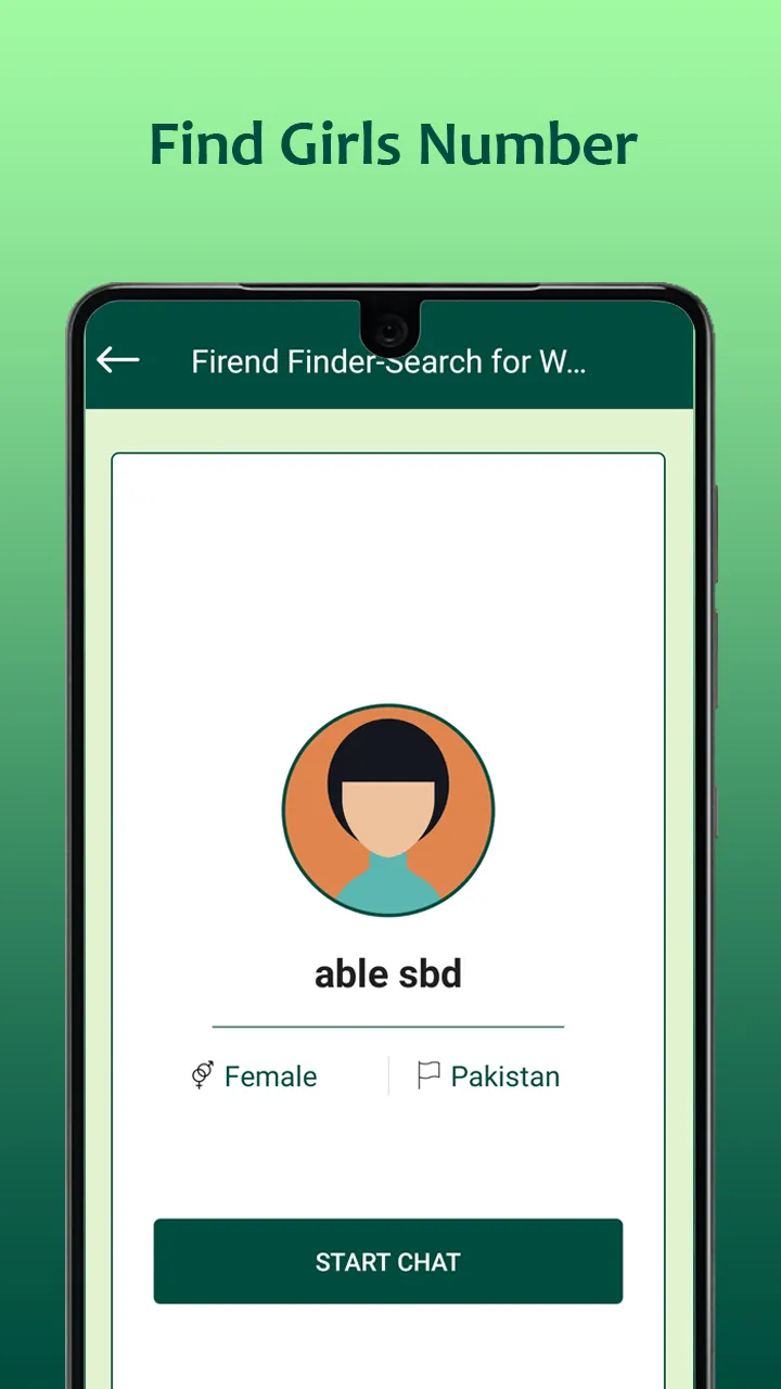 Friend Search For Girls Number | Indus Appstore | Screenshot