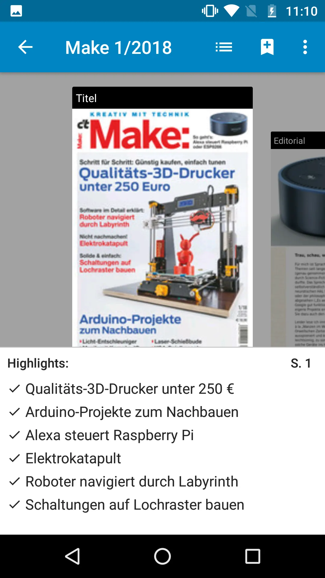 Make: Kreativ mit Technik | Indus Appstore | Screenshot