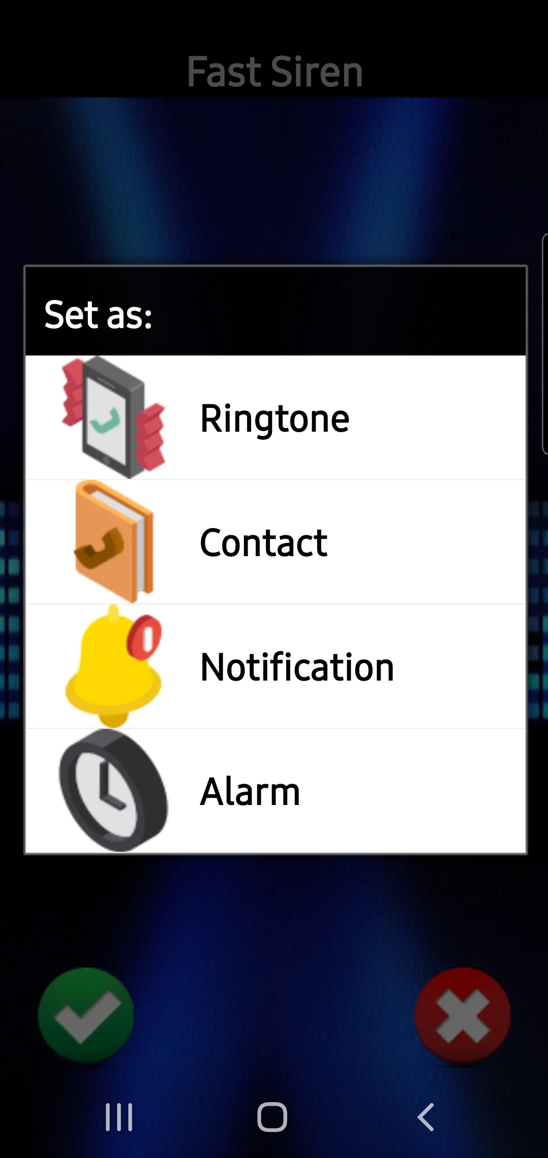 Siren Ringtones | Indus Appstore | Screenshot