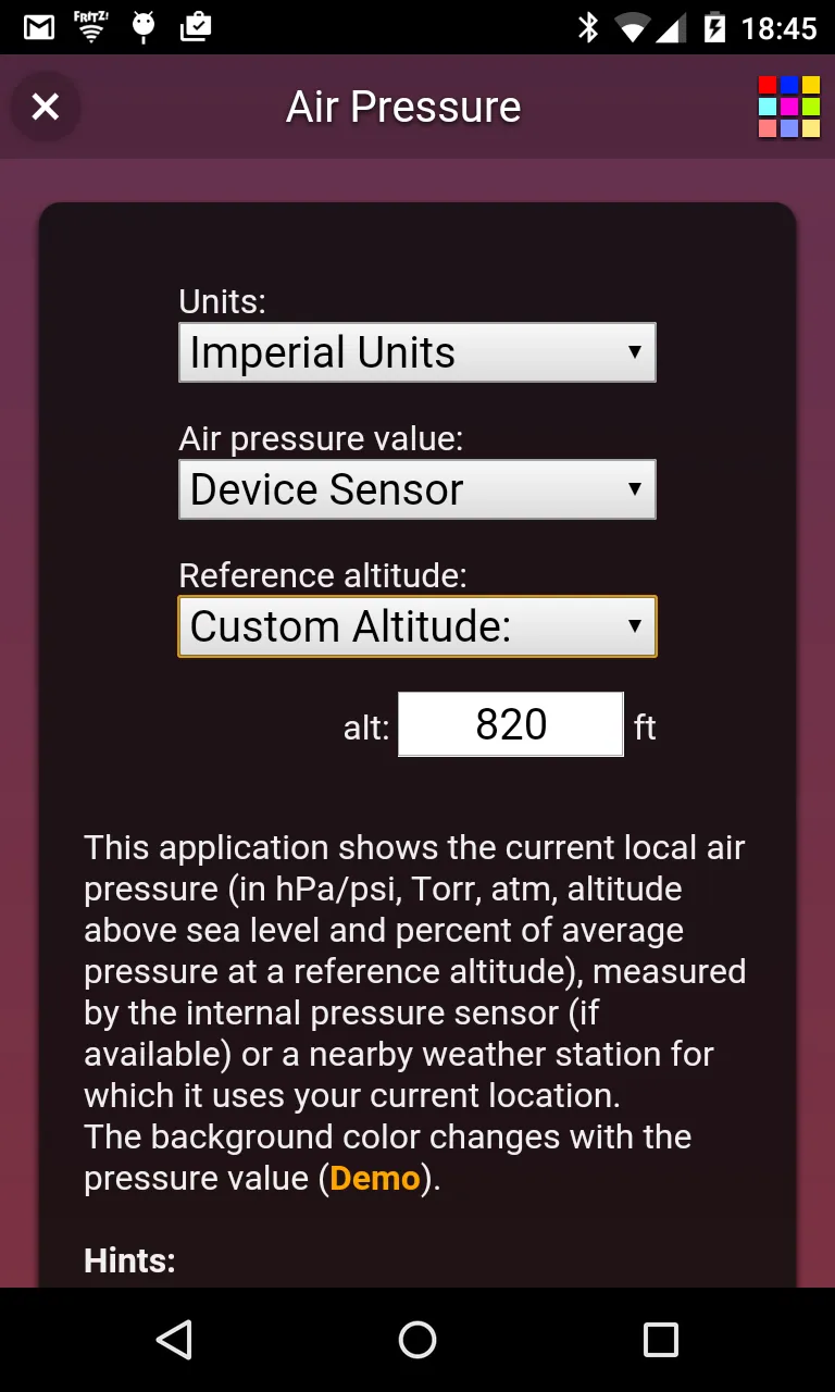 Air Pressure | Indus Appstore | Screenshot