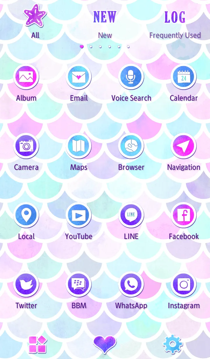 Mermaid Scales Theme | Indus Appstore | Screenshot