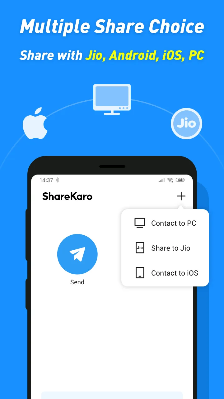 ShareKaro:File Share & Manager | Indus Appstore | Screenshot