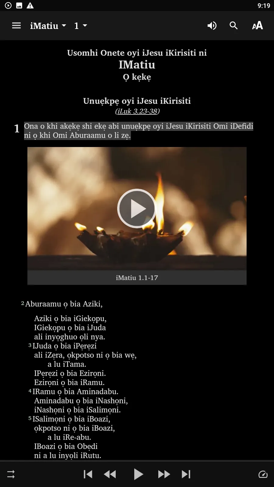 Okphela Bible | Indus Appstore | Screenshot