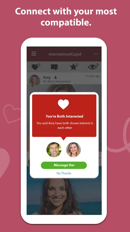 InternationalCupid: Dating | Indus Appstore | Screenshot