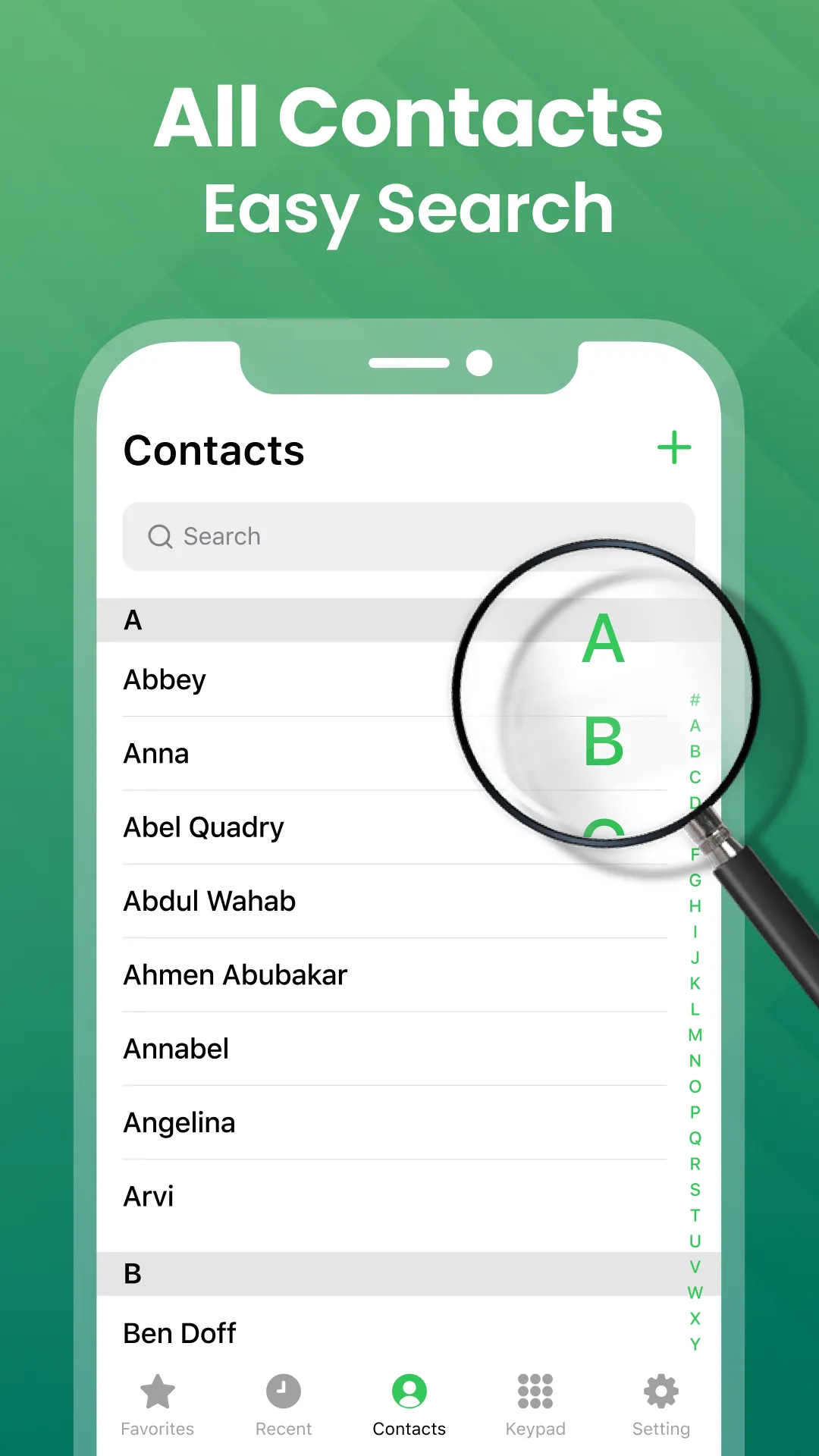 Contacts & Phone Dialer | Indus Appstore | Screenshot