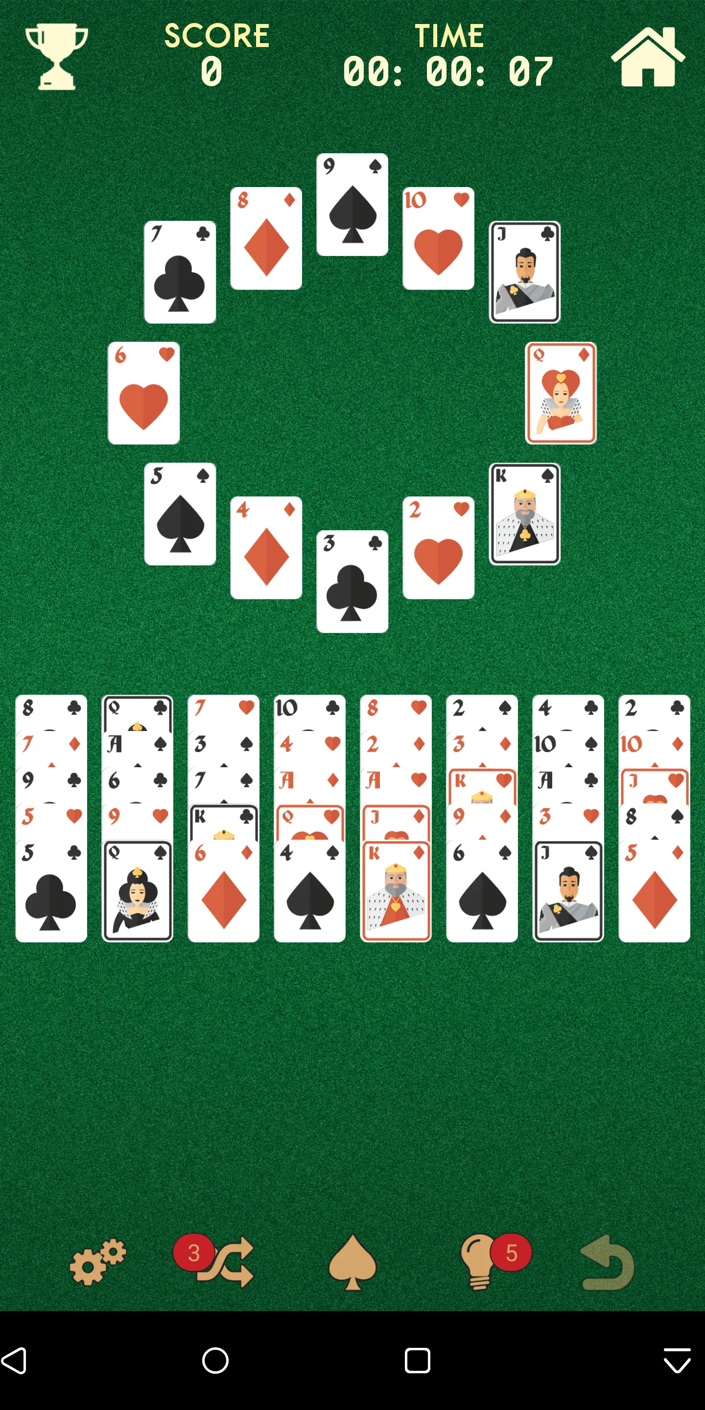 Offline Solitaire Card Games | Indus Appstore | Screenshot