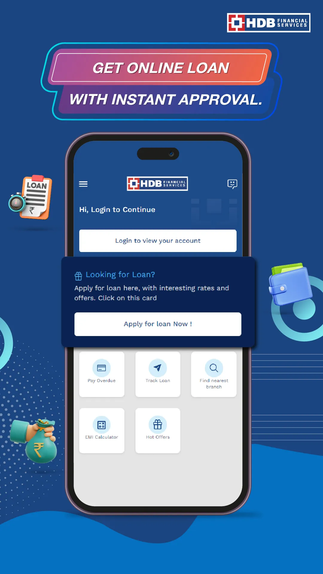 HDB OnTheGo: Instant Loan App | Indus Appstore | Screenshot