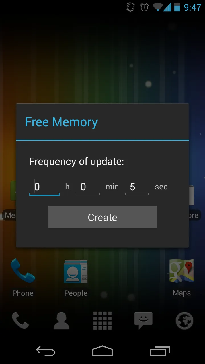 Free Memory (RAM Widget) | Indus Appstore | Screenshot