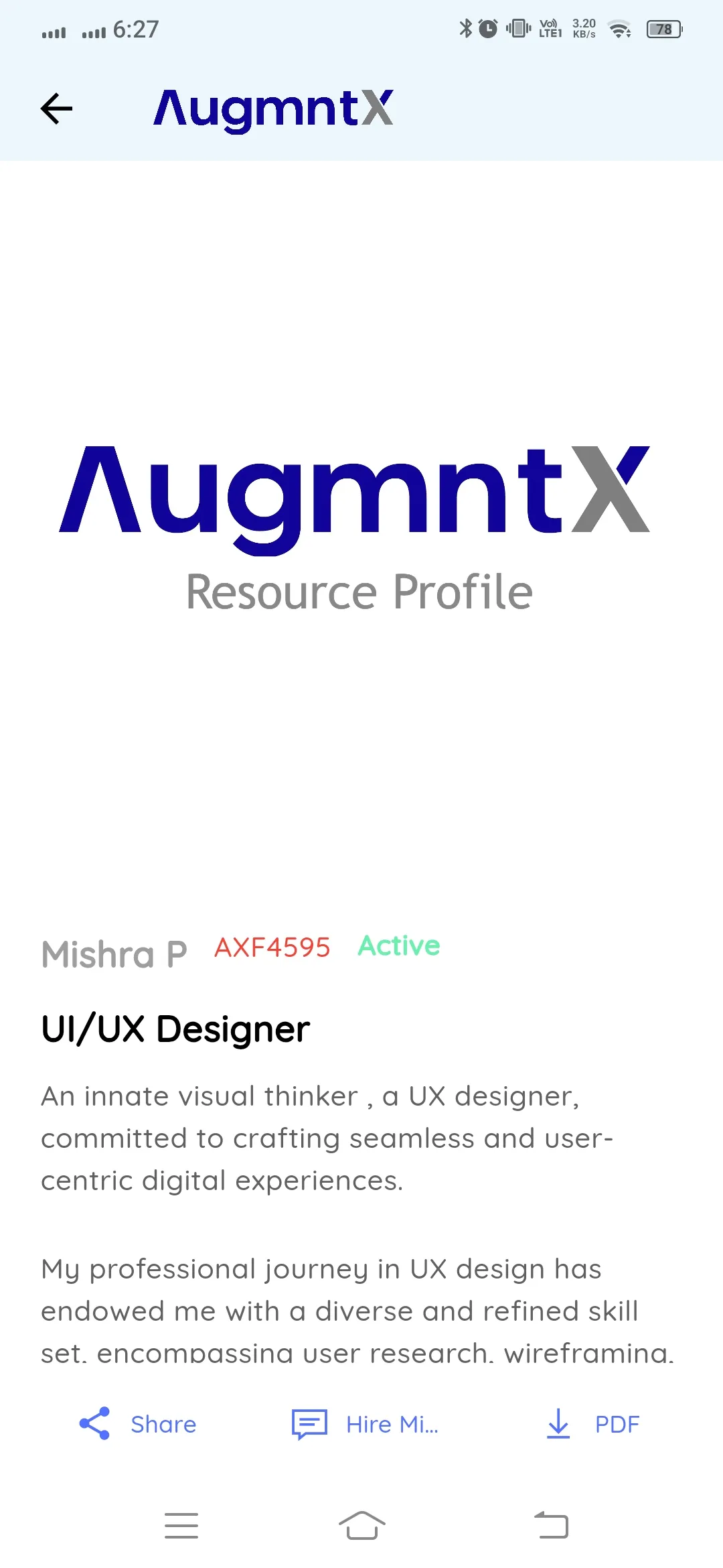 AugmntX | Indus Appstore | Screenshot