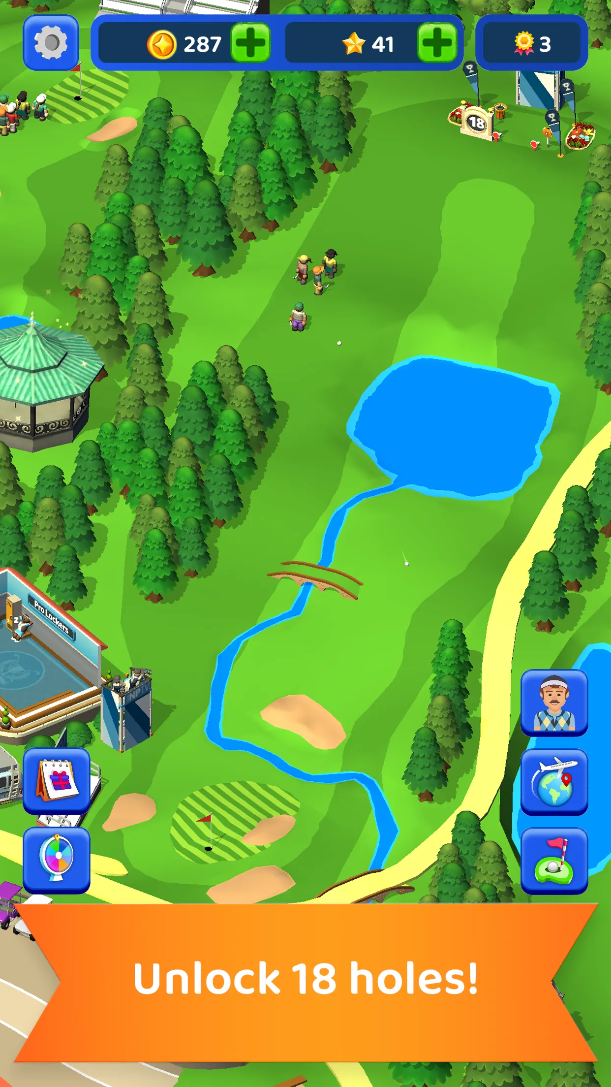 Idle Golf Club Manager Tycoon | Indus Appstore | Screenshot