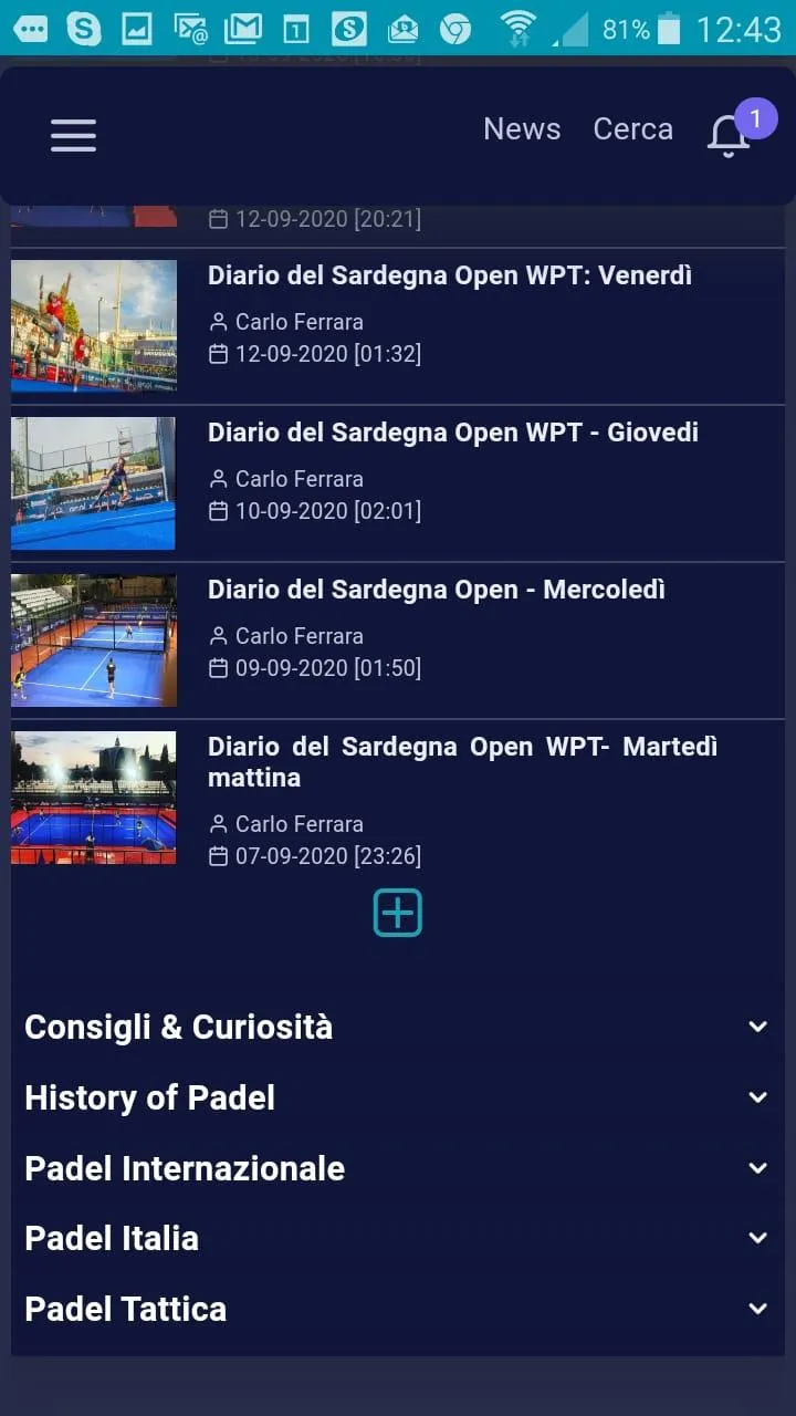 Mr Padel Paddle Blog | Indus Appstore | Screenshot