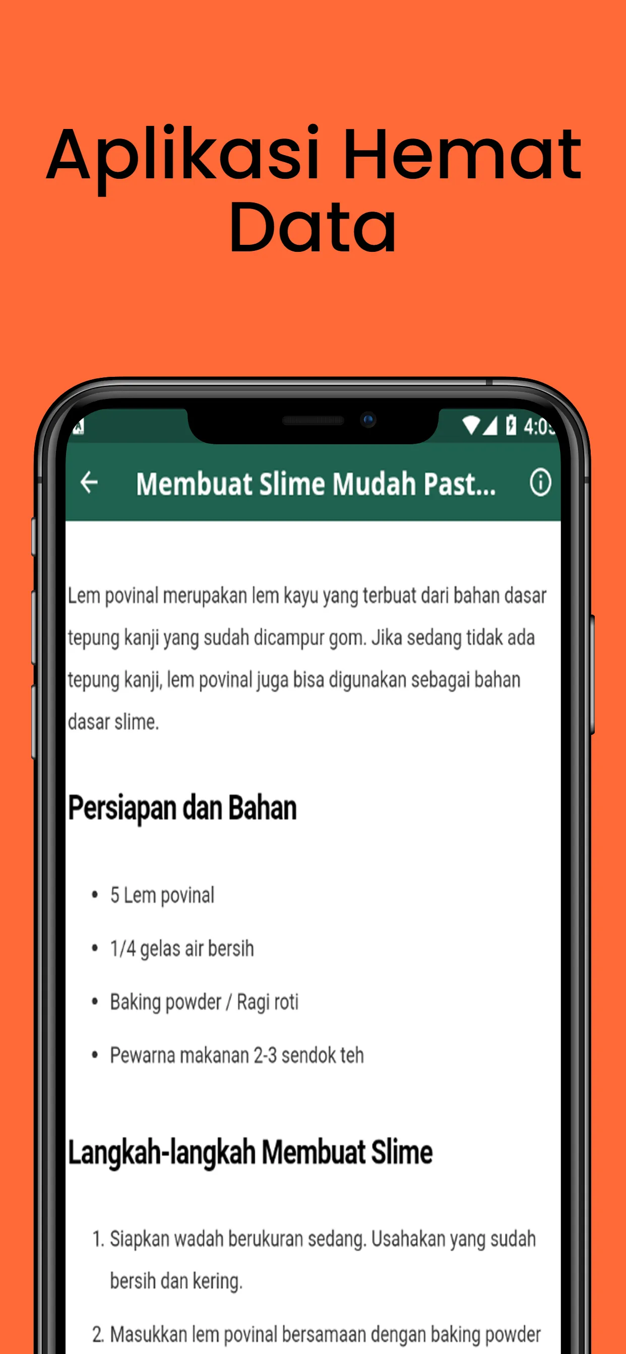 Membuat Slime Mudah Pasti Jadi | Indus Appstore | Screenshot