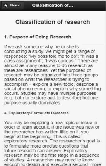 Business Research Methods. | Indus Appstore | Screenshot