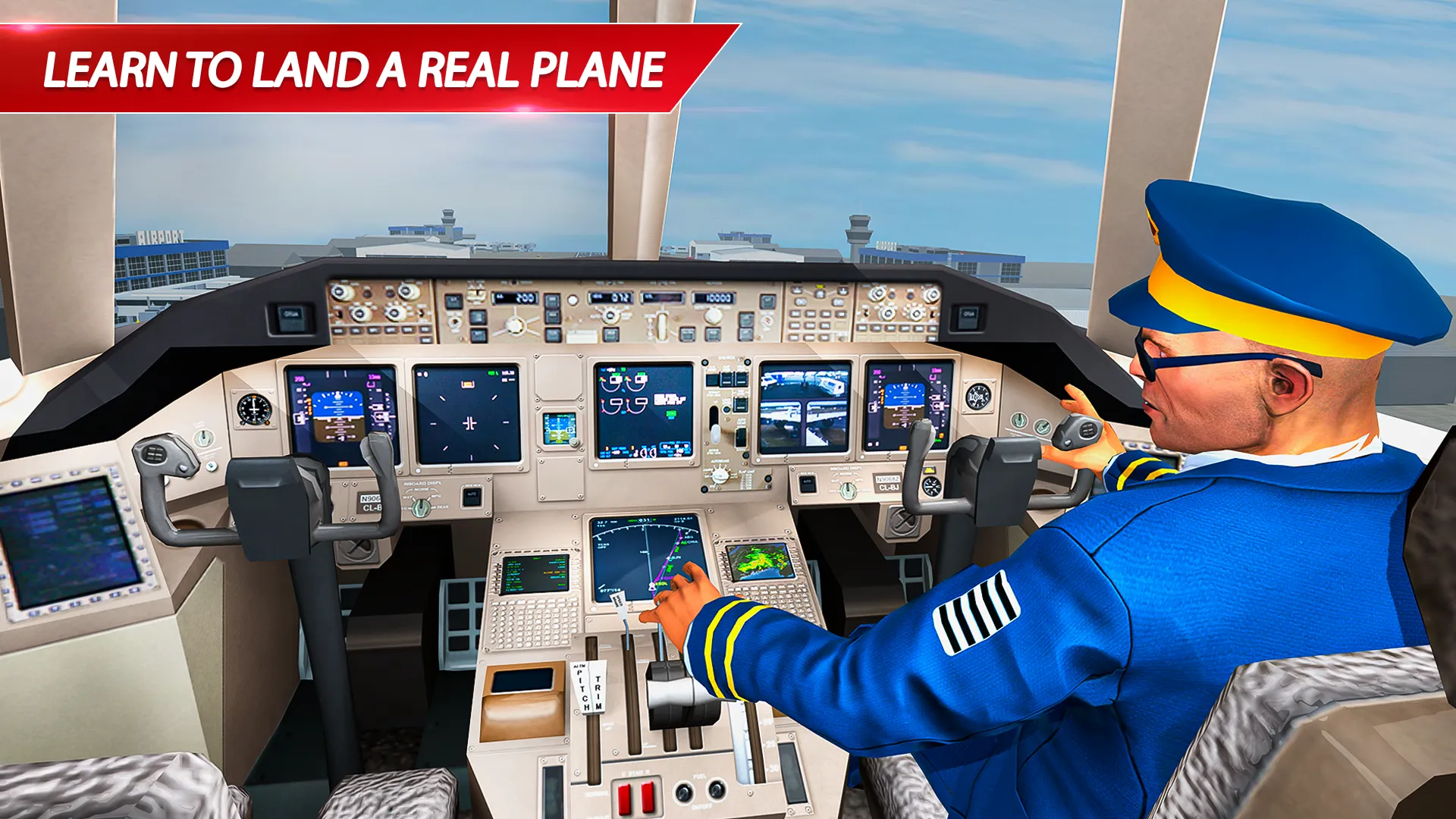 Airplane Pilot Simulator Game | Indus Appstore | Screenshot