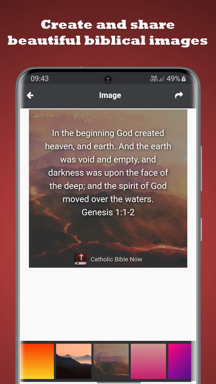 Catholic Bible Now | Indus Appstore | Screenshot