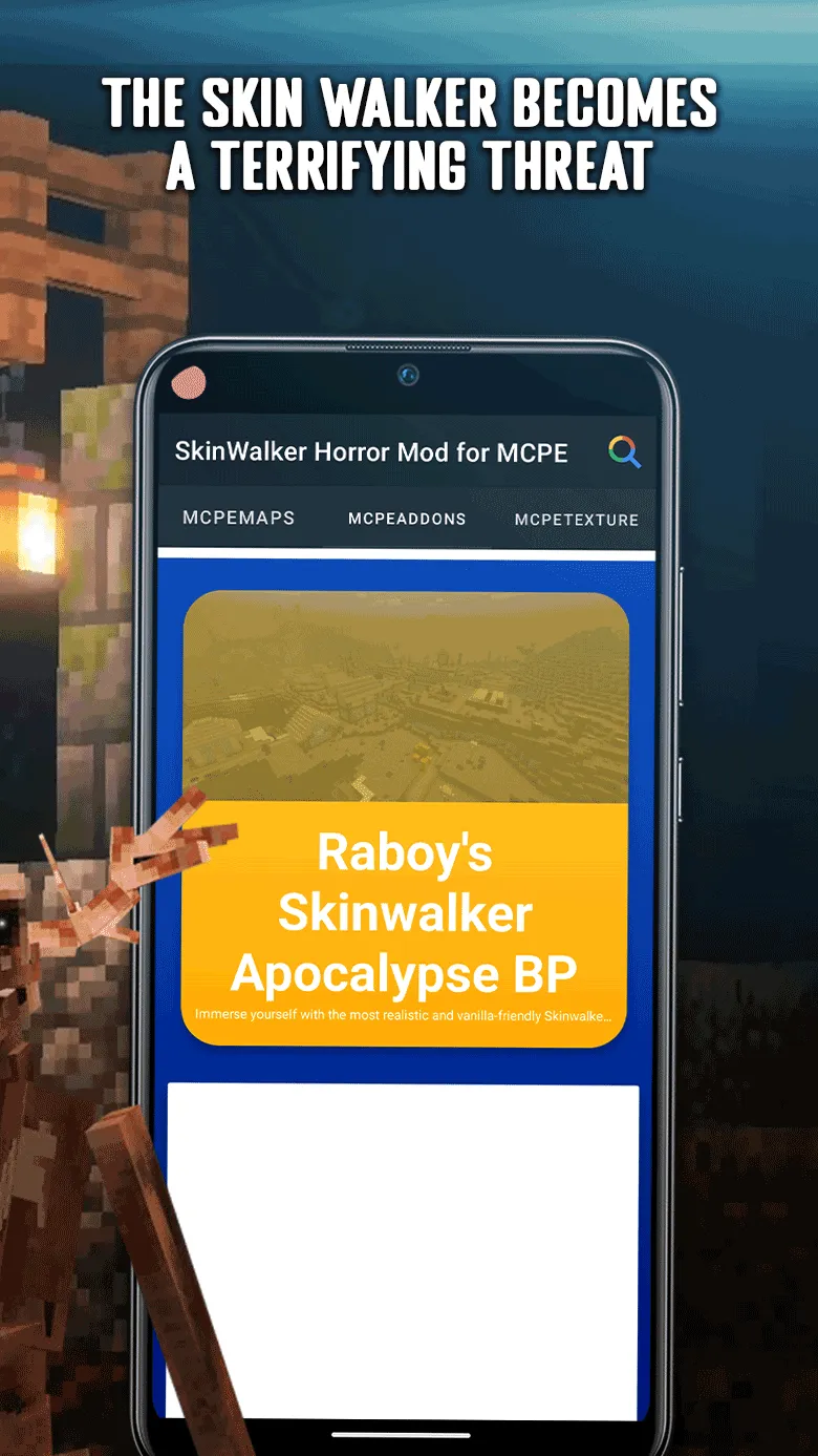 SkinWalker Horror Mod for MCPE | Indus Appstore | Screenshot