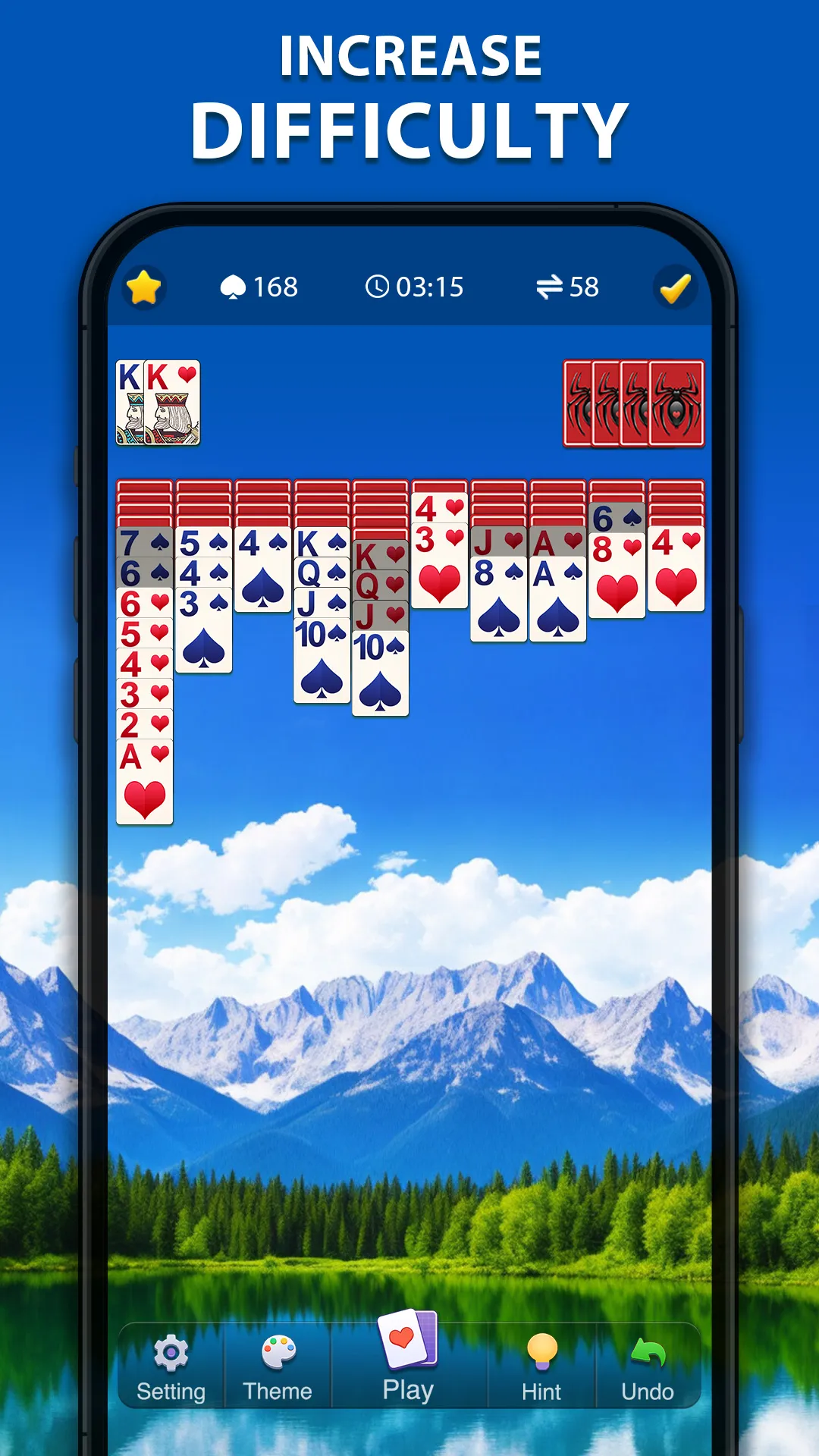 Spider Solitaire Classic | Indus Appstore | Screenshot