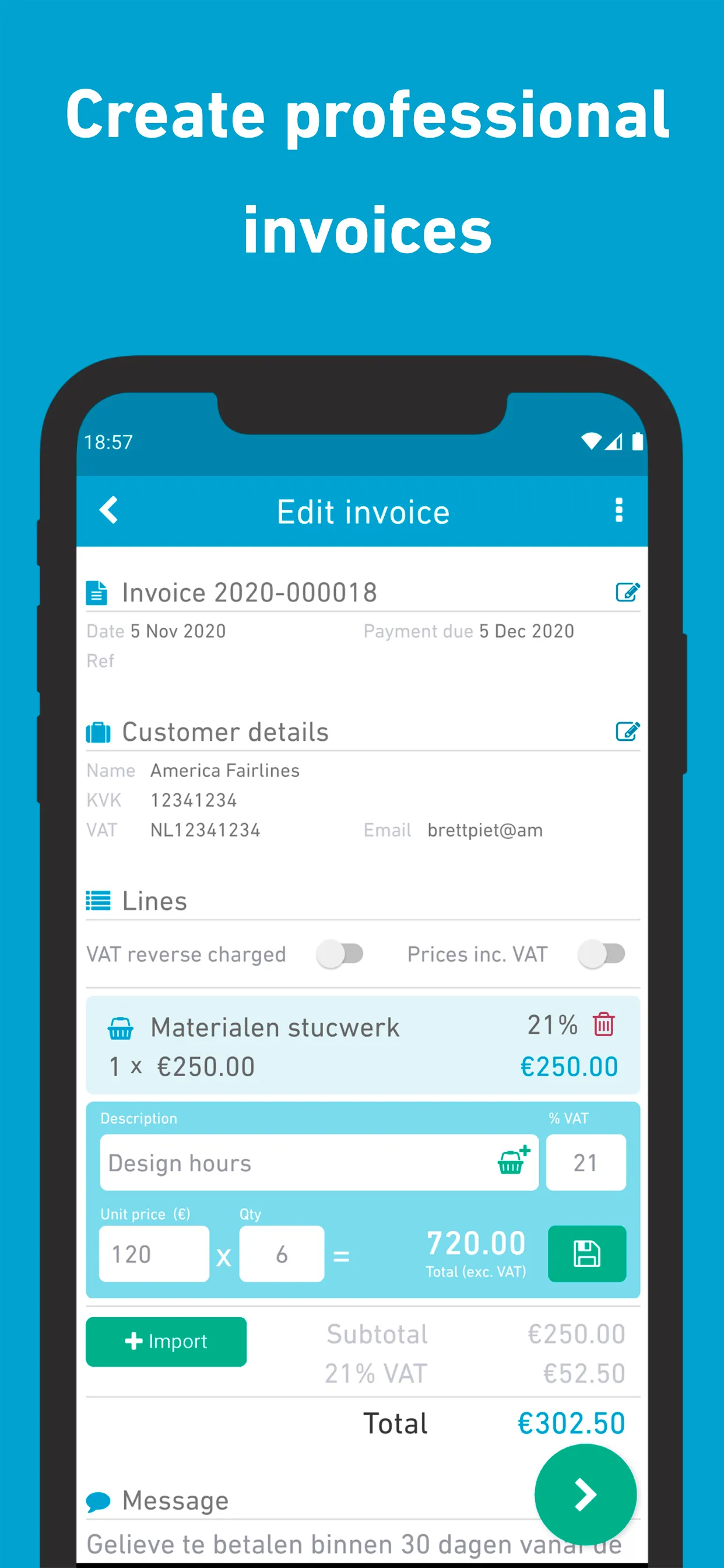 Gekko Invoicing and payments | Indus Appstore | Screenshot