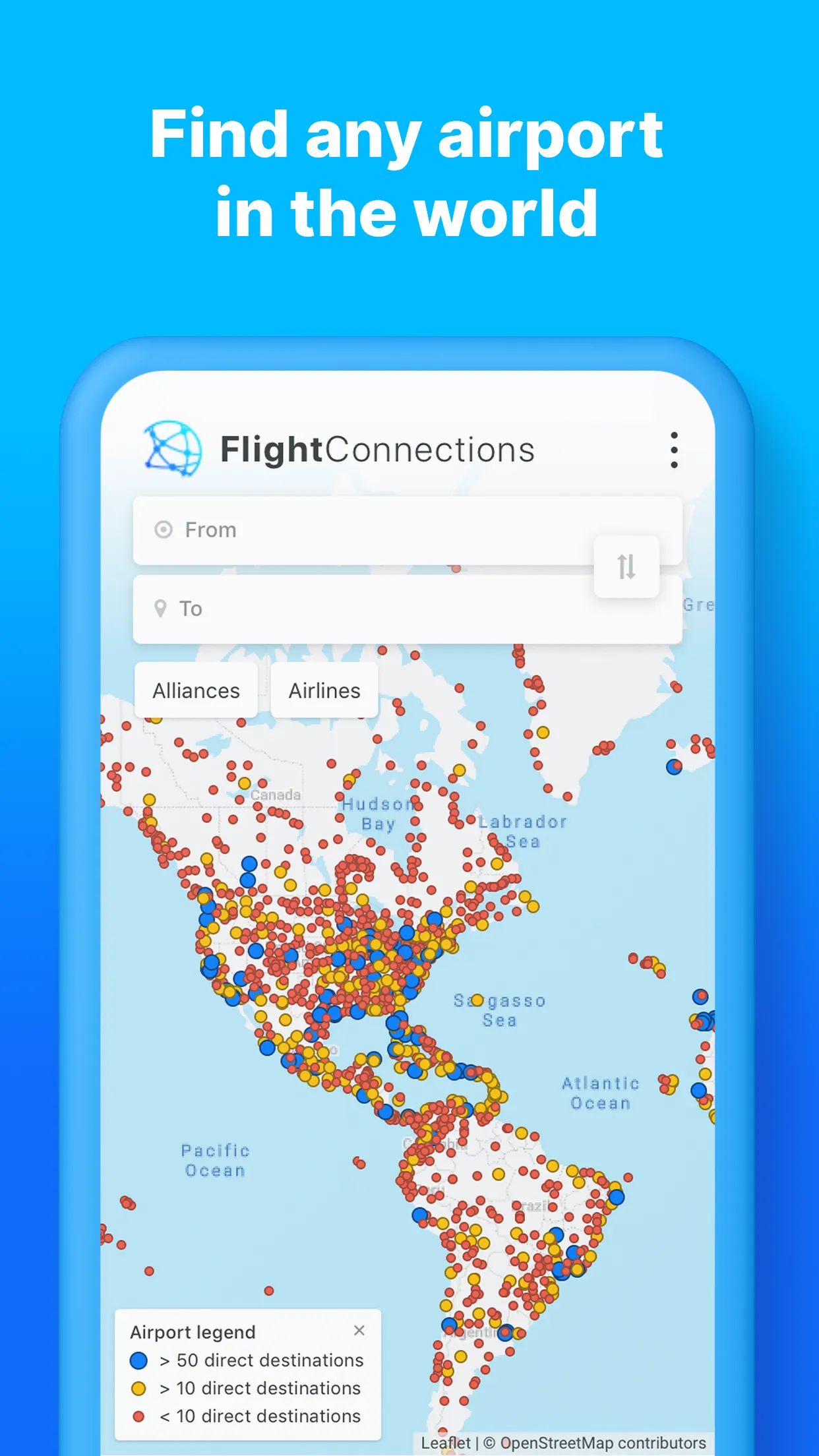 FlightConnections | Indus Appstore | Screenshot