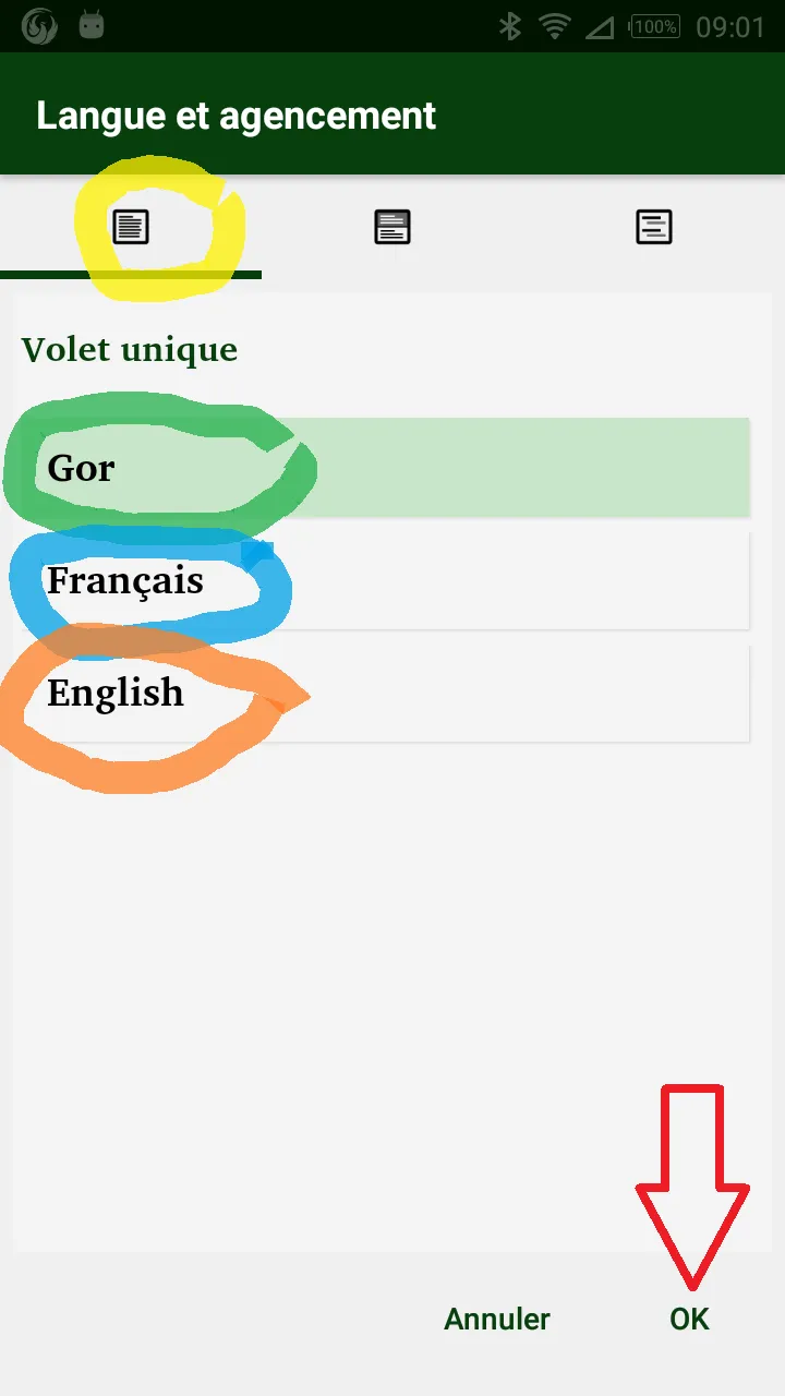 Gor avec francais English | Indus Appstore | Screenshot