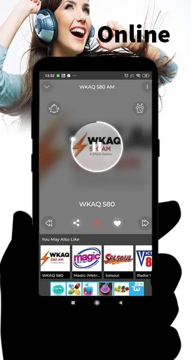 WKAQ 580 AM Puerto Rico wkaq | Indus Appstore | Screenshot