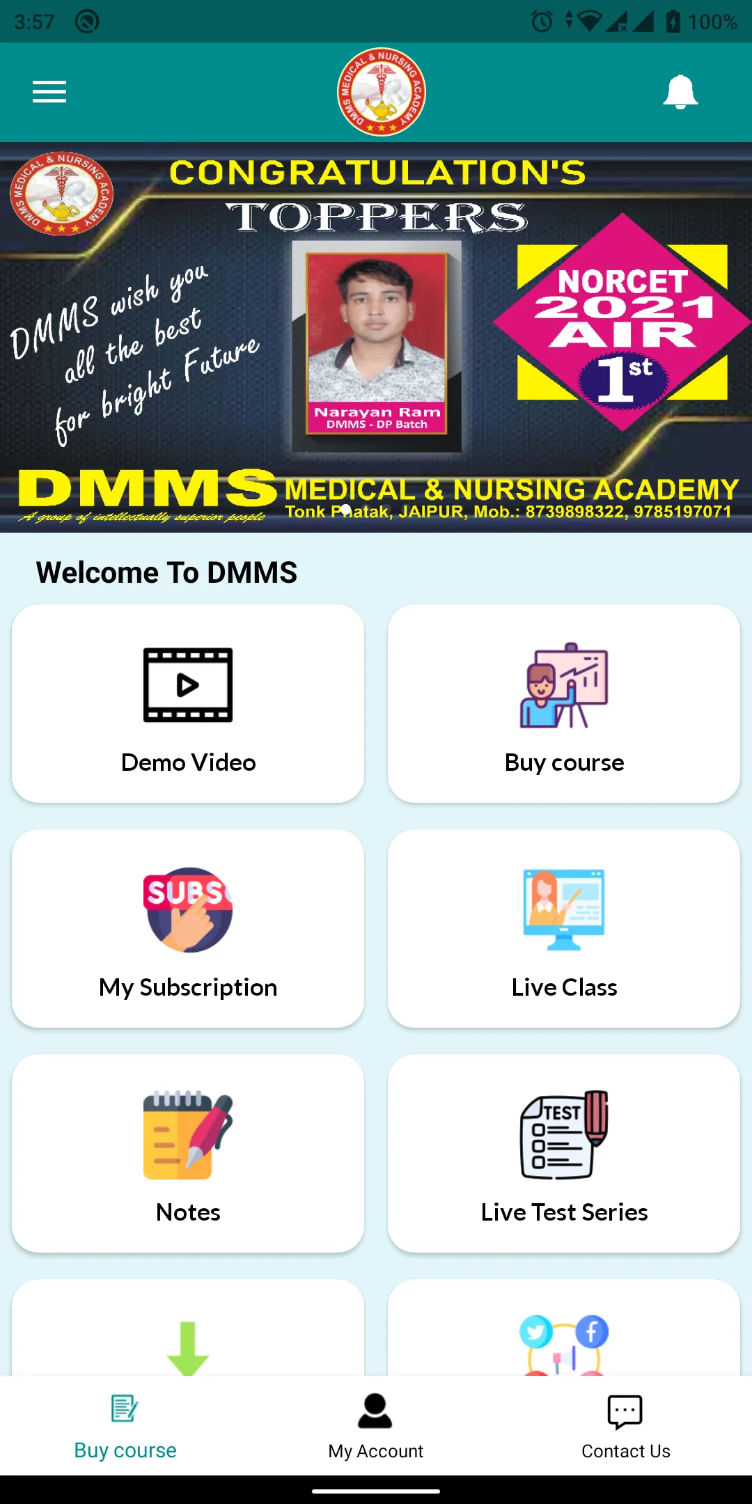 DMMS Medical & Nursing Academy | Indus Appstore | Screenshot