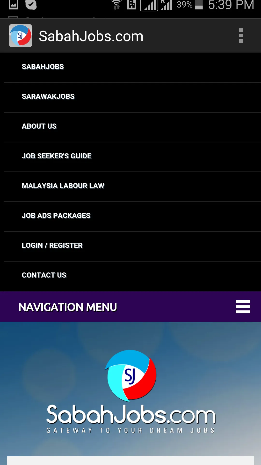 Sabah Jobs | Indus Appstore | Screenshot