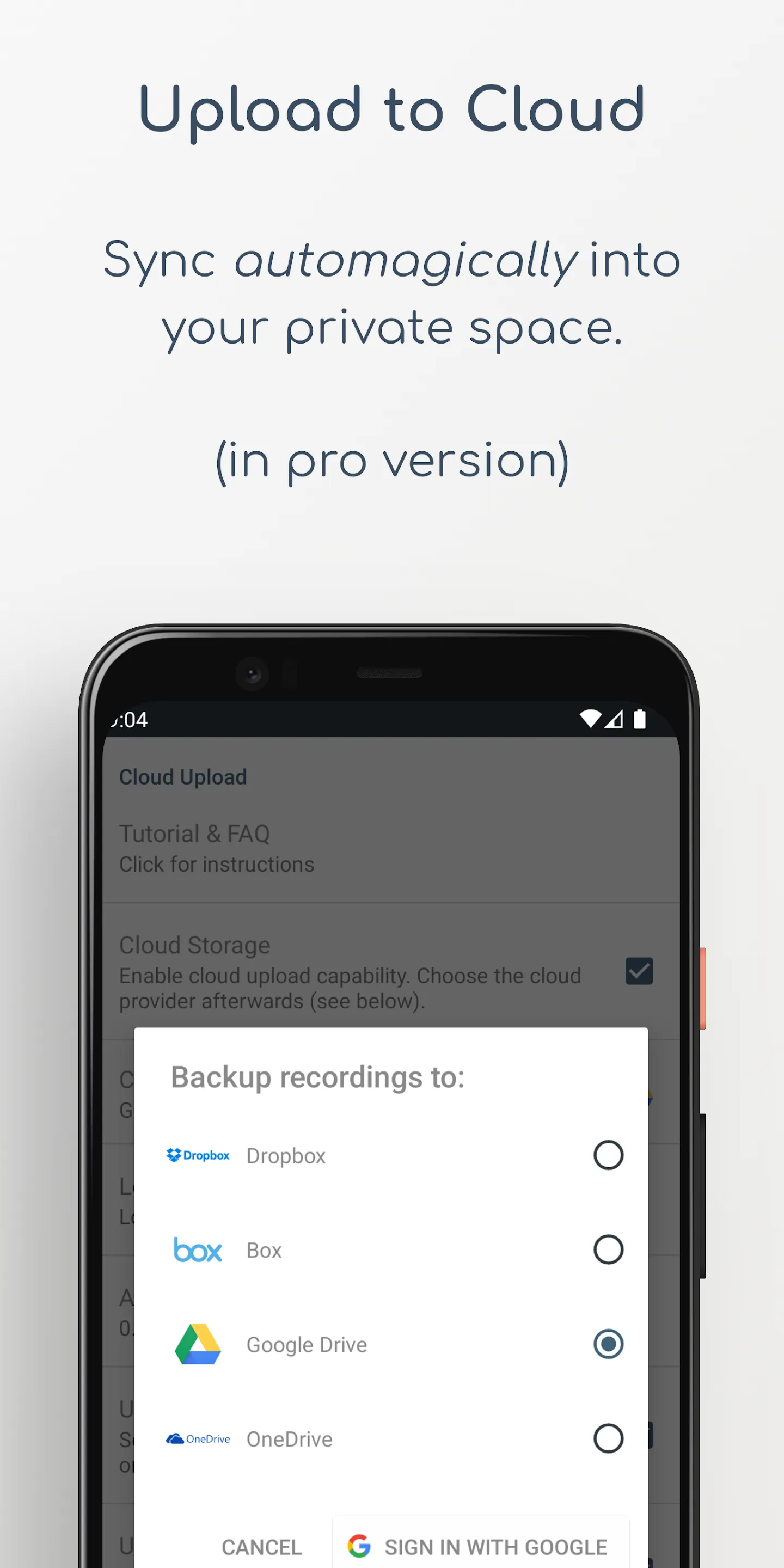 Tape-a-Talk Voice Recorder | Indus Appstore | Screenshot