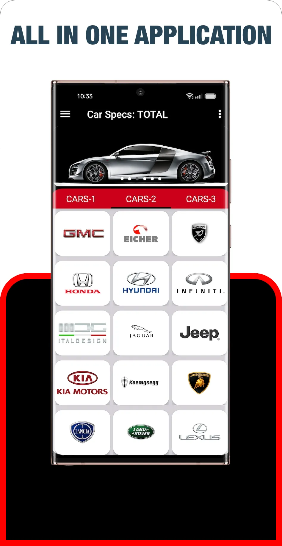 Car Specs: TOTAL | Indus Appstore | Screenshot