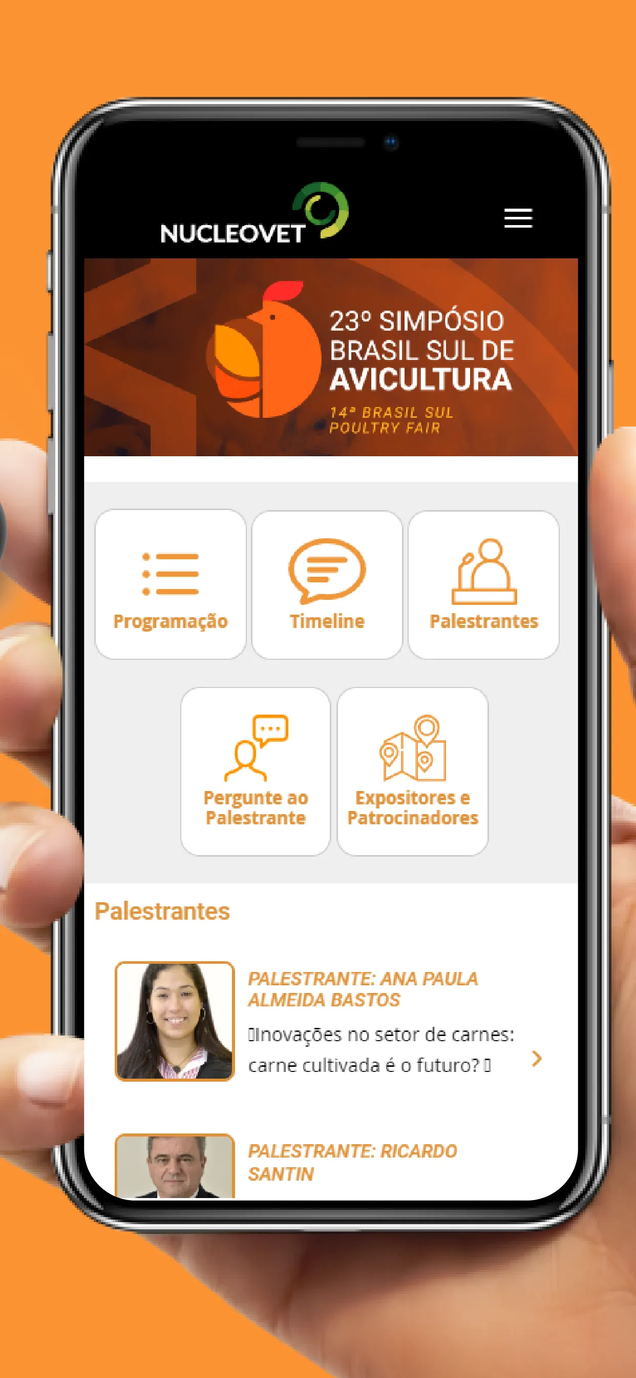 Nucleovet: Simpósio Avicultura | Indus Appstore | Screenshot