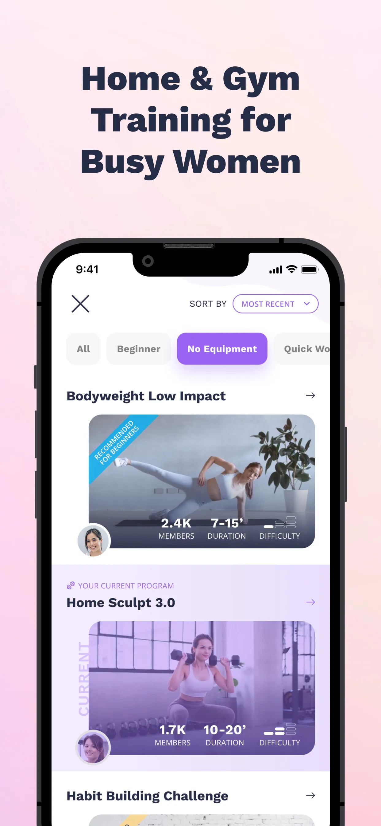 Nüli — Home & Gym Workouts | Indus Appstore | Screenshot