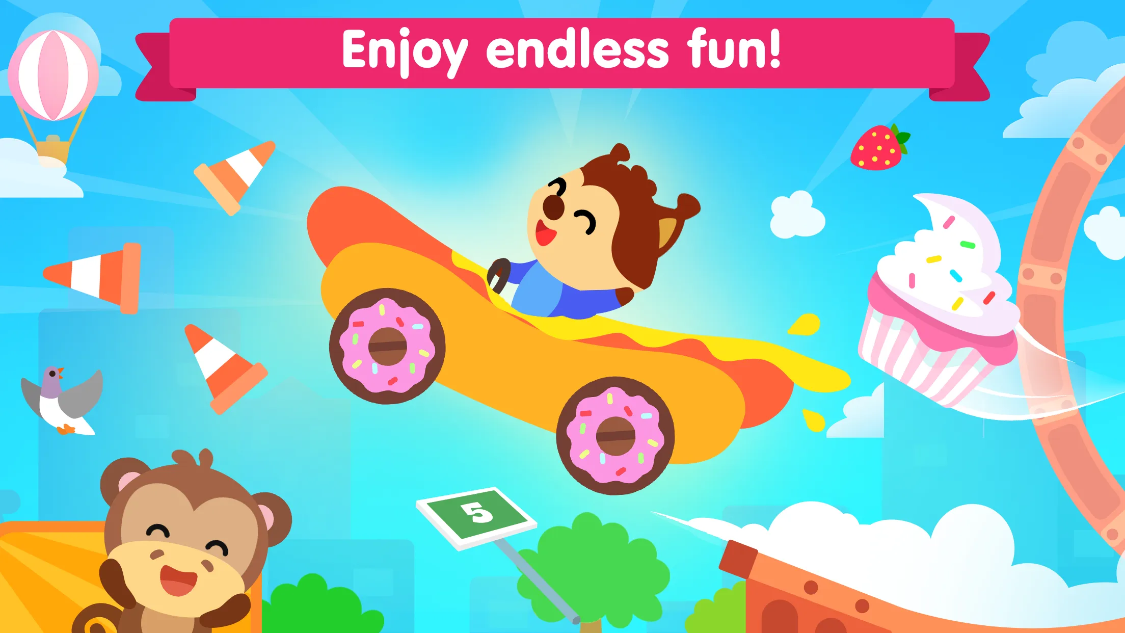 Car games for kids & toddler | Indus Appstore | Screenshot