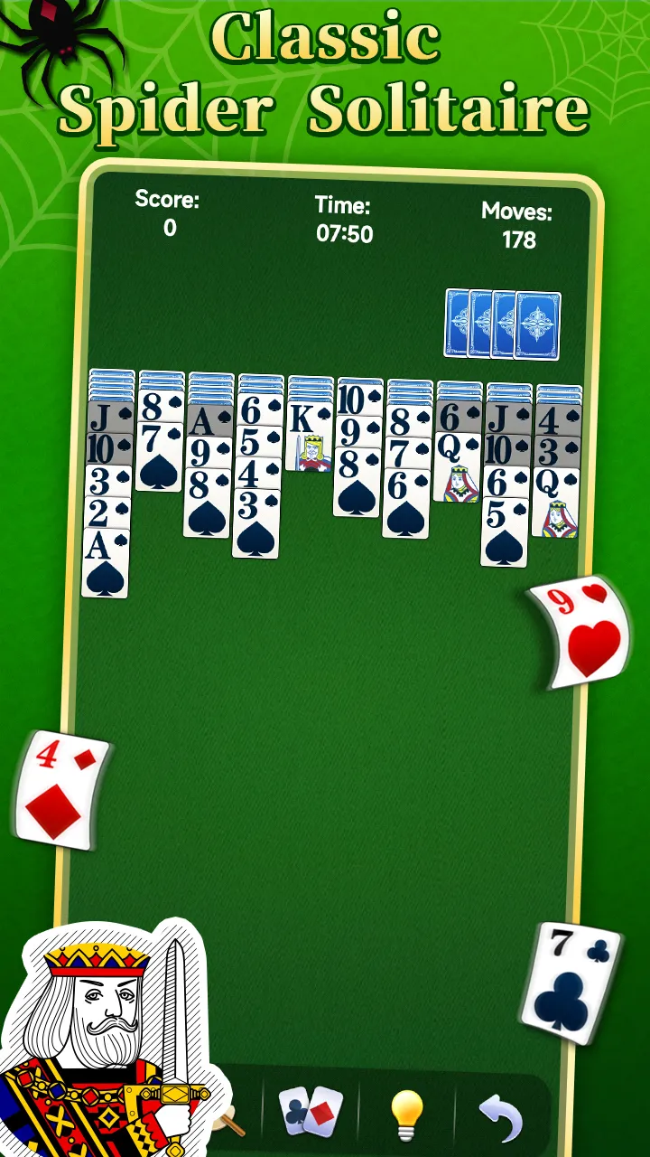 Spider Solitaire - Card Games | Indus Appstore | Screenshot