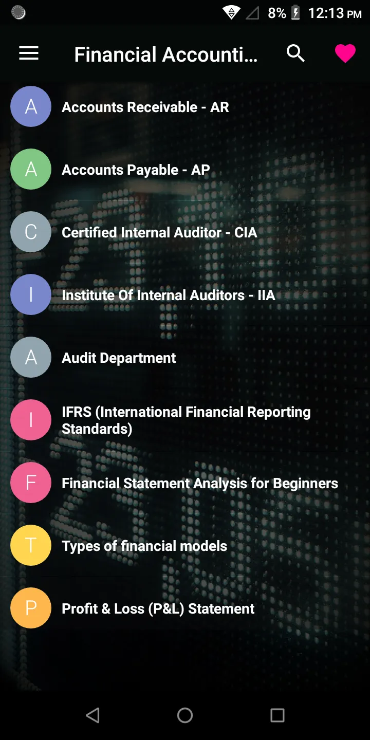 Financial Accounting | Indus Appstore | Screenshot