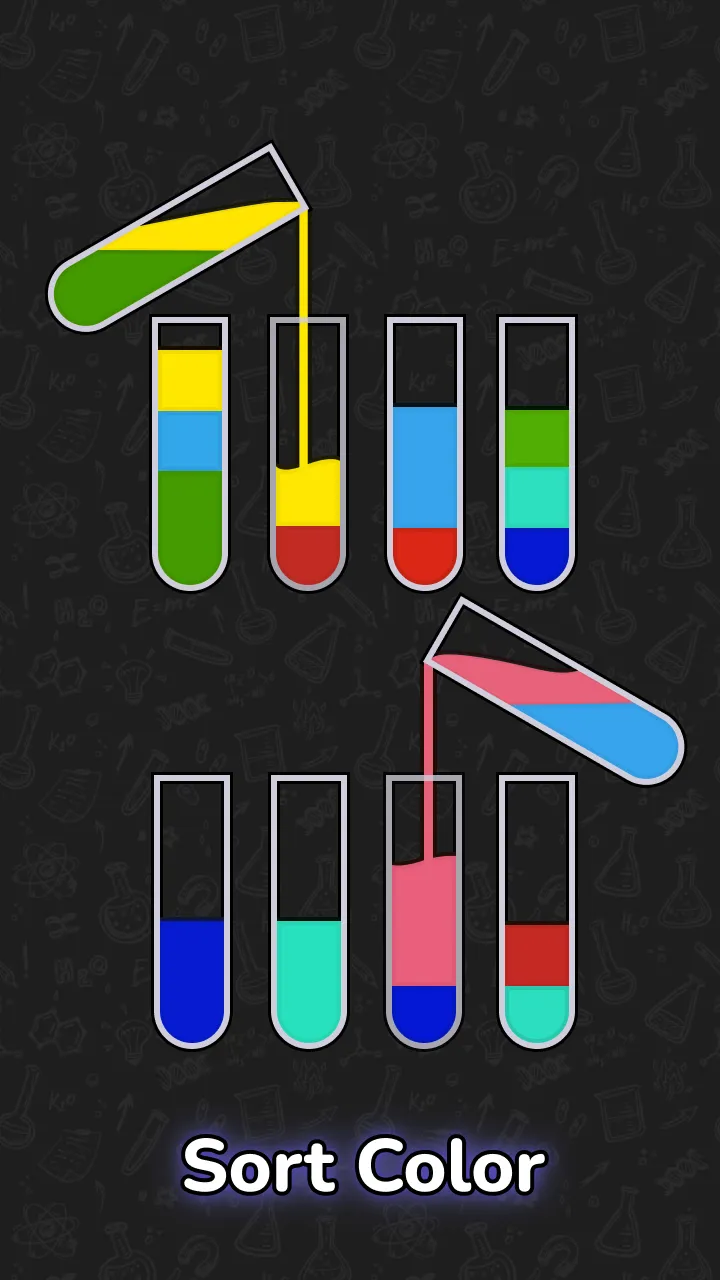 Water Sort-Color Match Puzzle | Indus Appstore | Screenshot