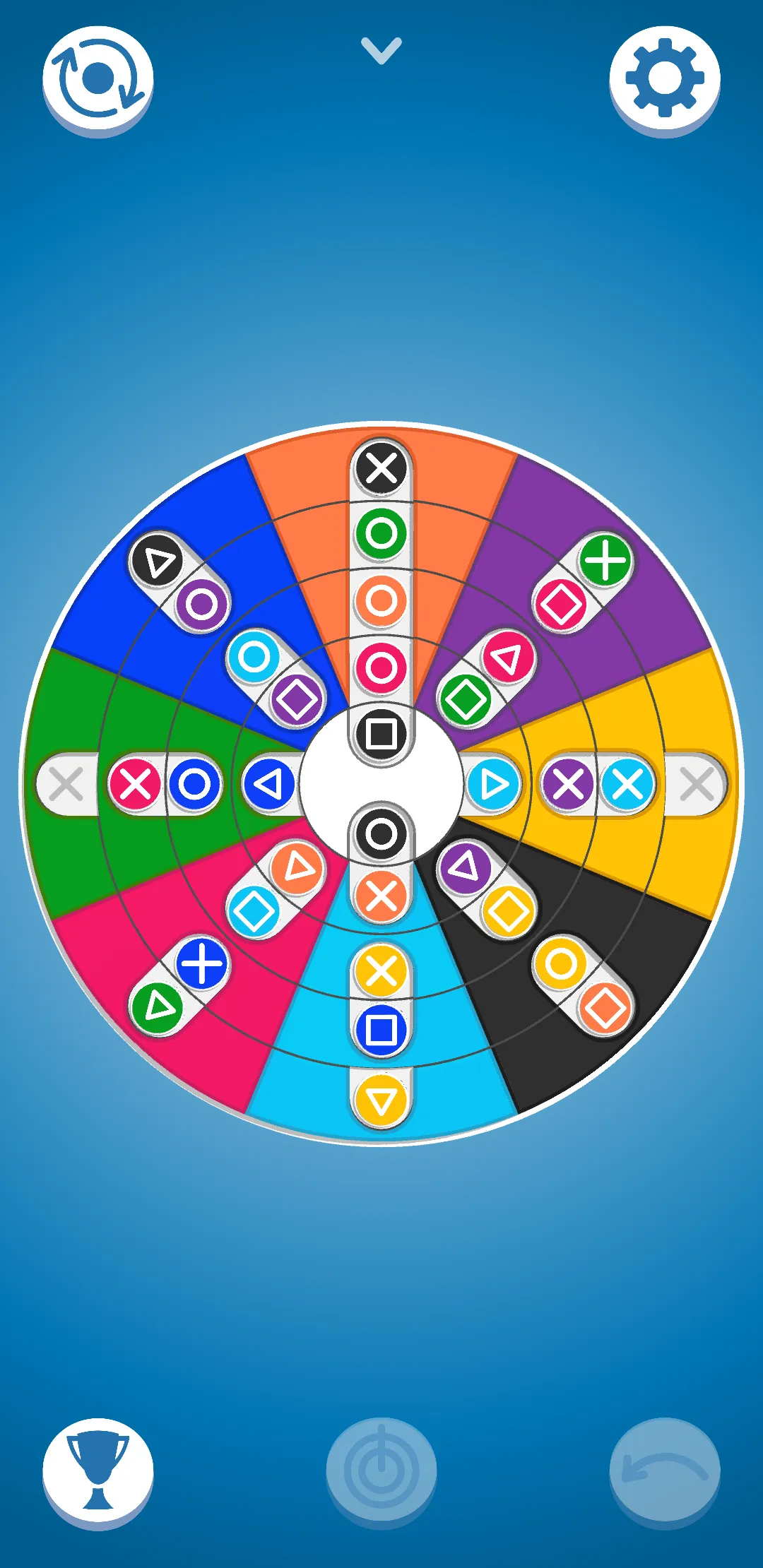 TROUBLE - Color Spinner Puzzle | Indus Appstore | Screenshot