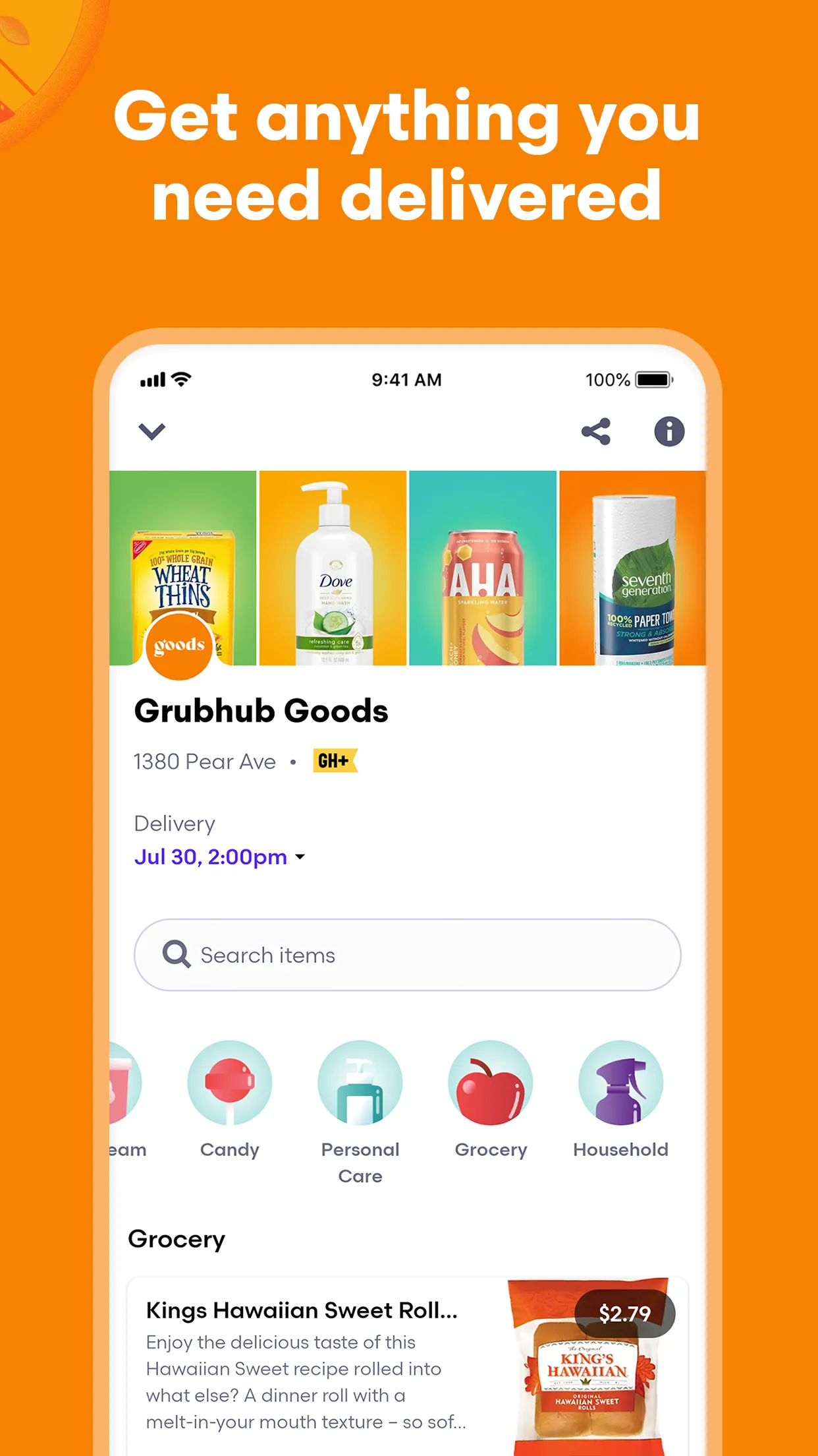 Grubhub: Food Delivery | Indus Appstore | Screenshot