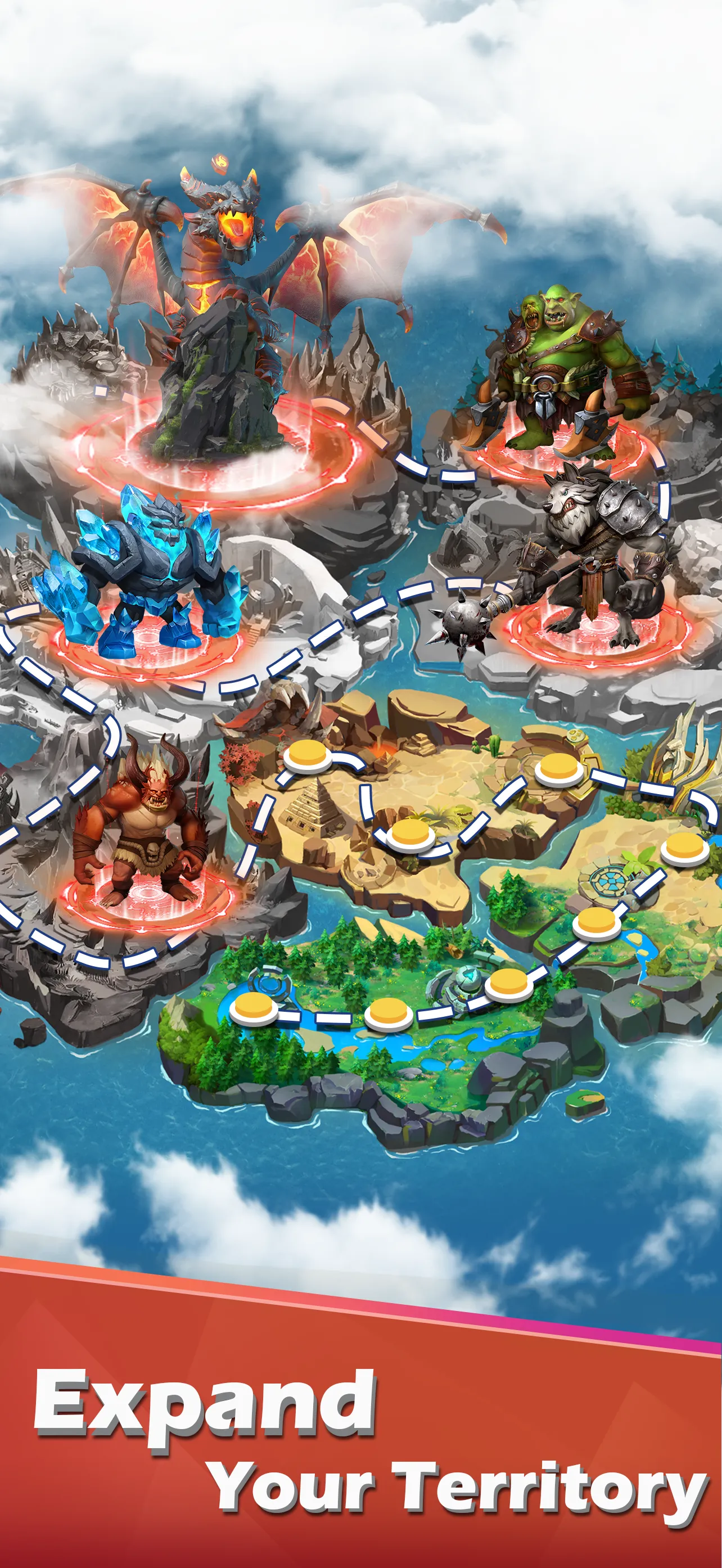 Animal Lords : Merge & Rumble | Indus Appstore | Screenshot