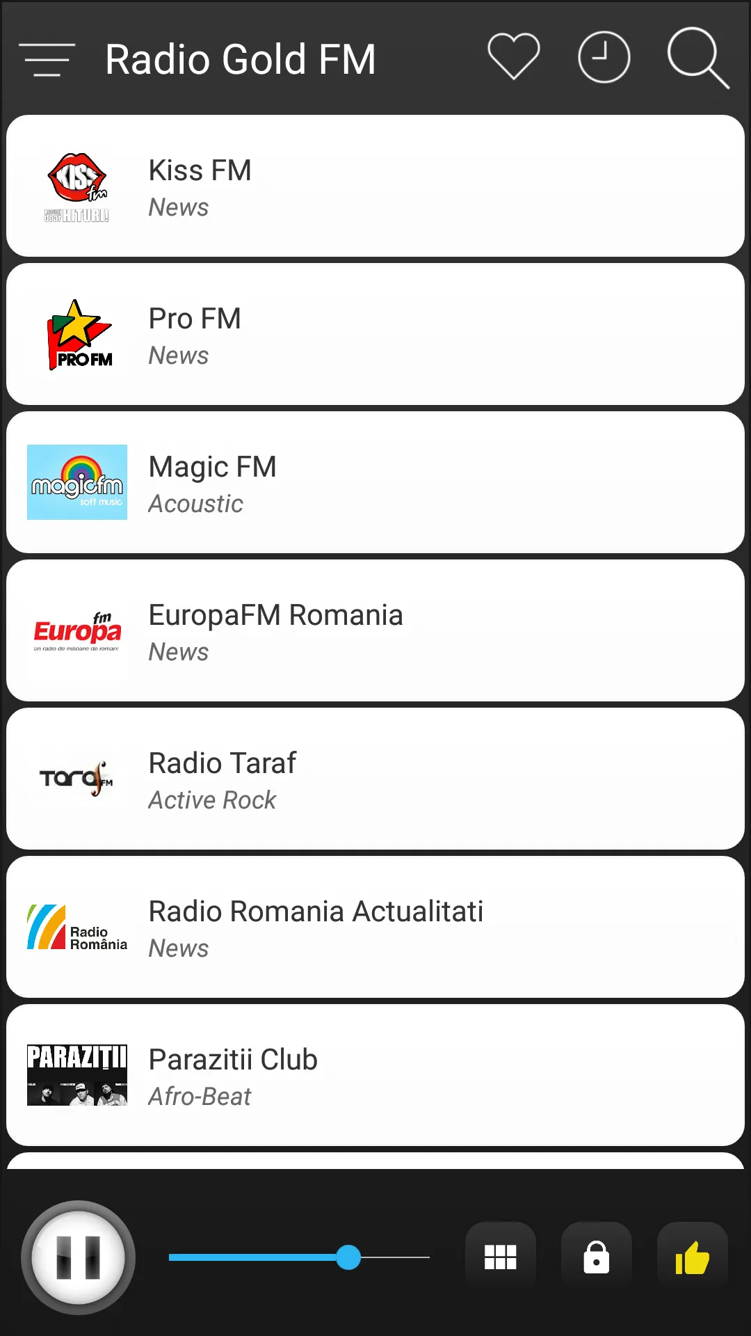 Romania Radio FM AM Music | Indus Appstore | Screenshot