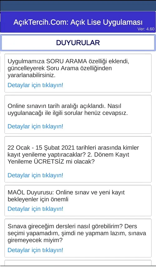 Açık Tercih Açık Lise Test Çöz | Indus Appstore | Screenshot