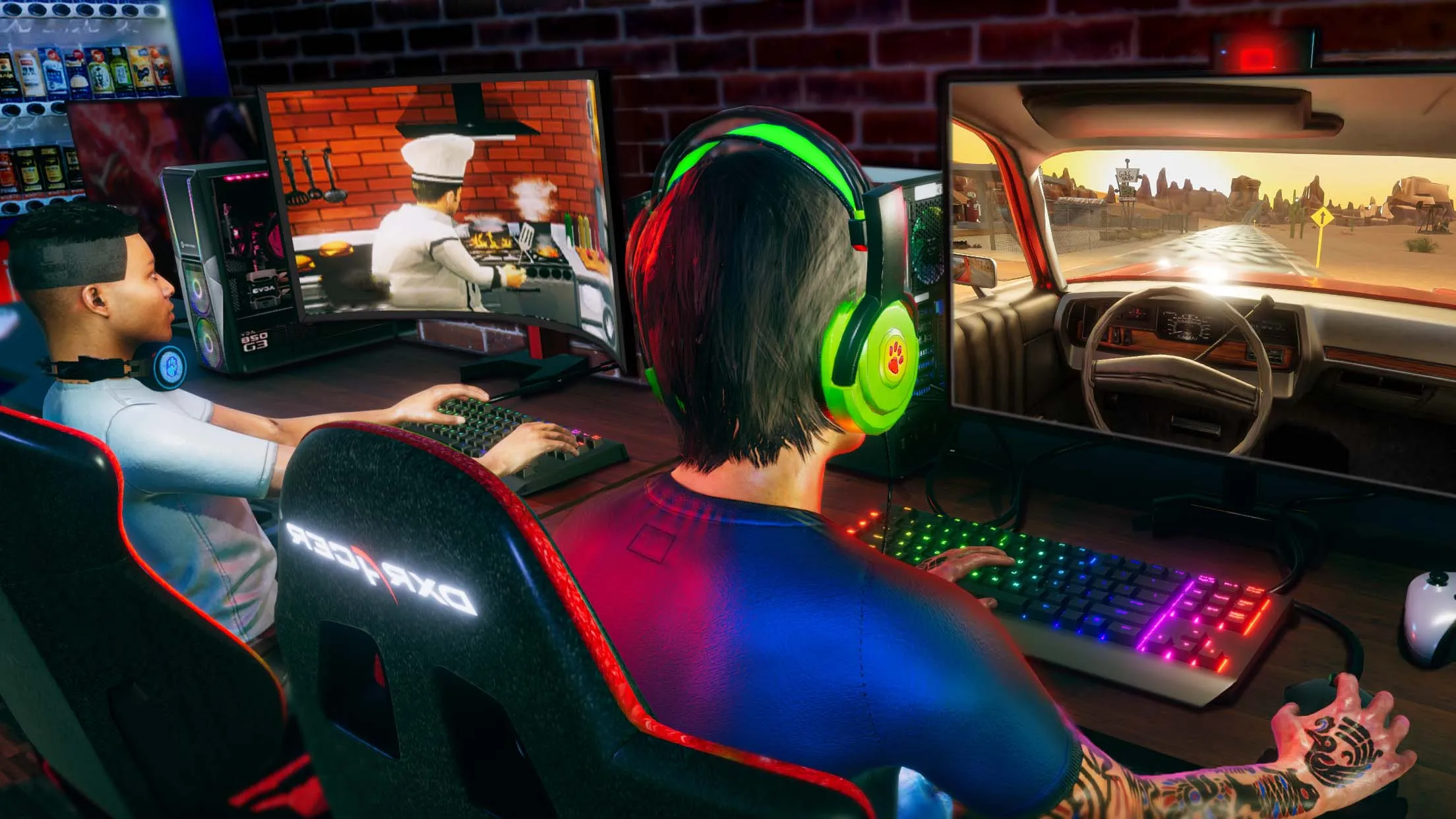 Internet Gamer Cafe Simulator | Indus Appstore | Screenshot