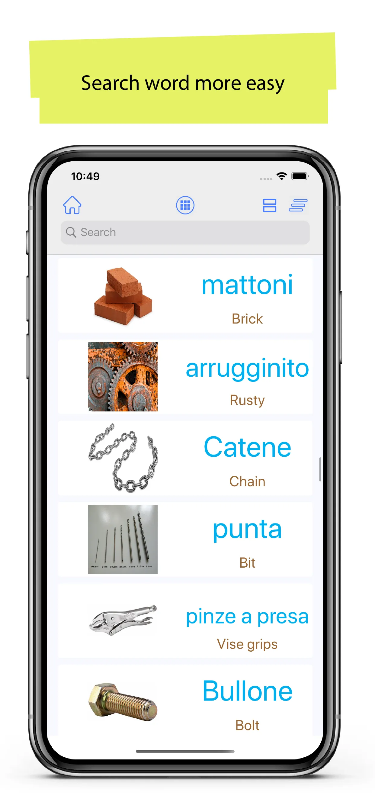 Italian 50000 Words & Pictures | Indus Appstore | Screenshot