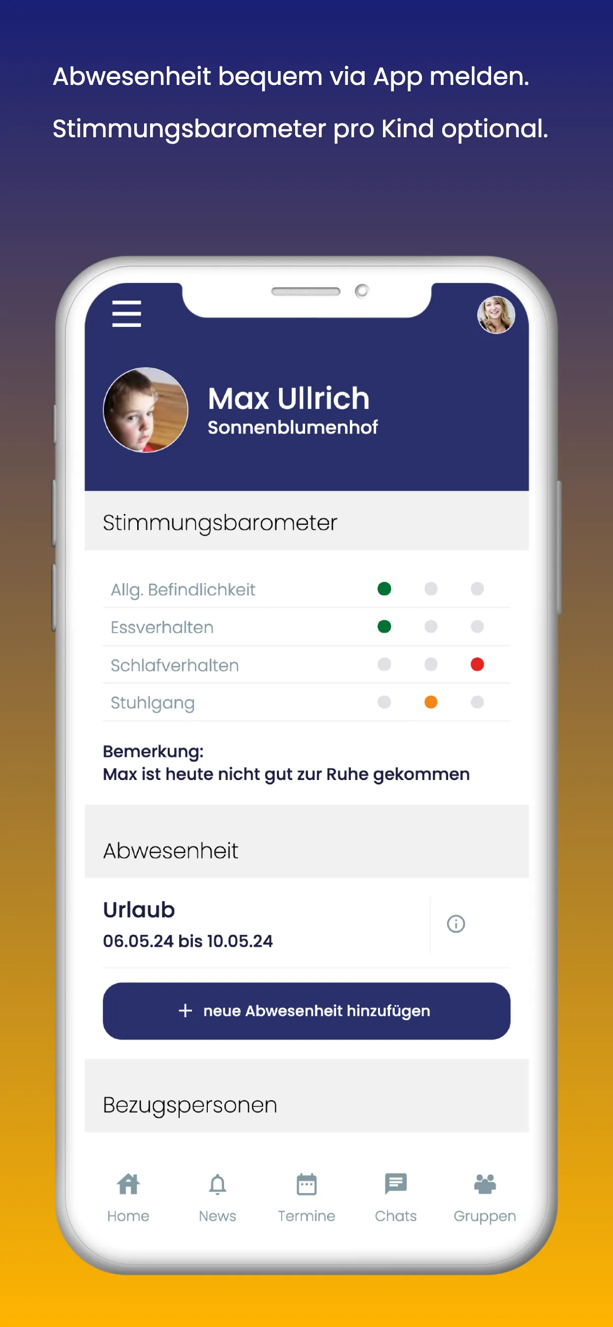 KigaRoo für Eltern | Indus Appstore | Screenshot