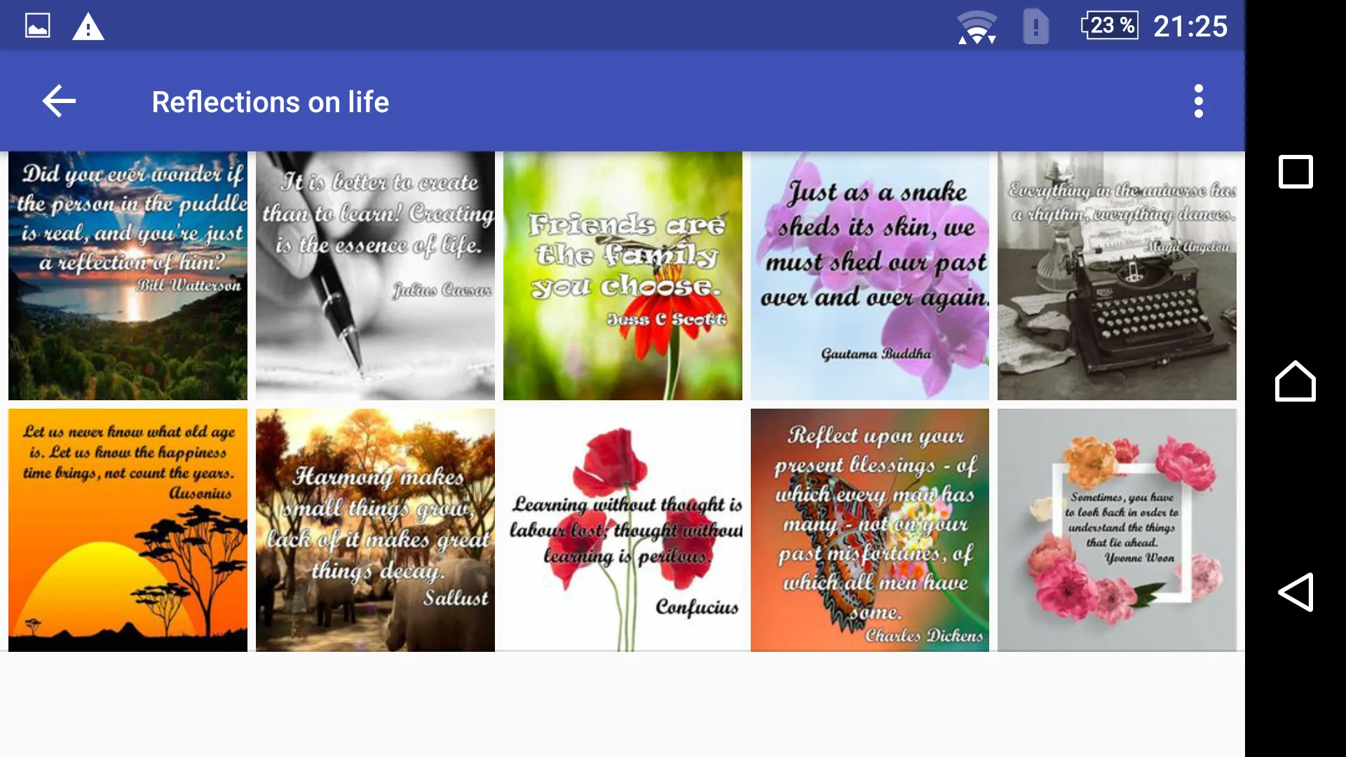 REFLECTIONS ON LIFE | Indus Appstore | Screenshot