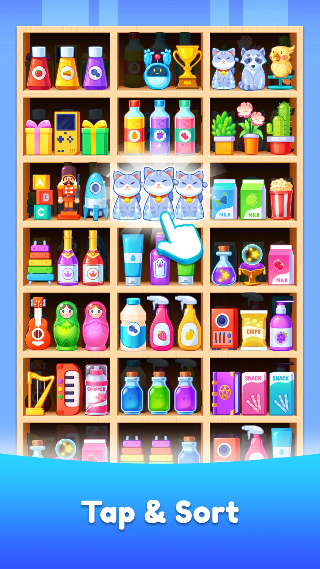 Shelf Sort Puzzle Game | Indus Appstore | Screenshot