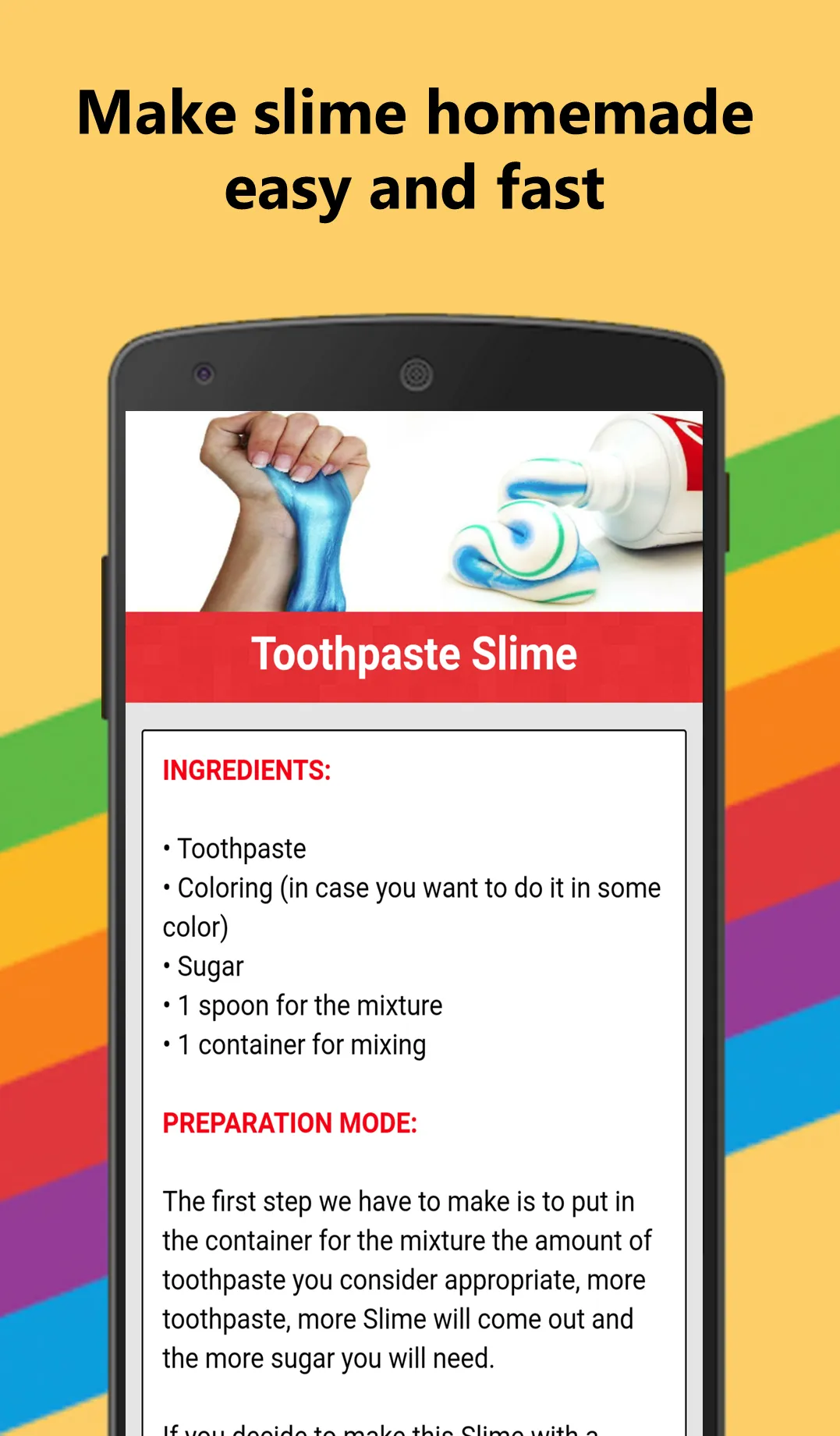 How to make slime homemade | Indus Appstore | Screenshot