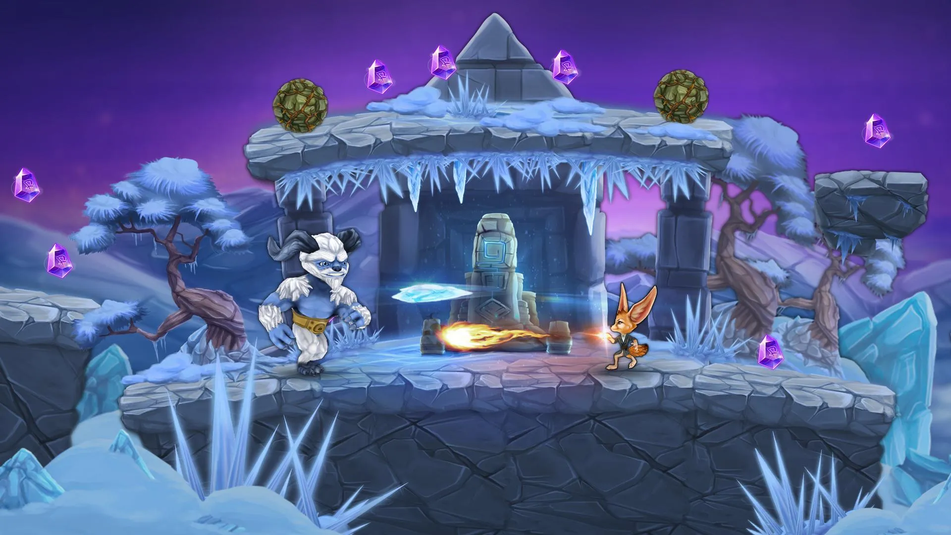 Fin Ancient Mystery platformer | Indus Appstore | Screenshot