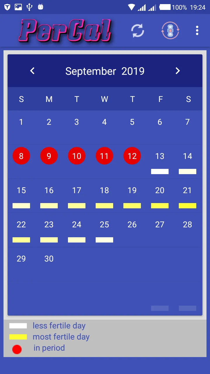 Period Calendar | Indus Appstore | Screenshot