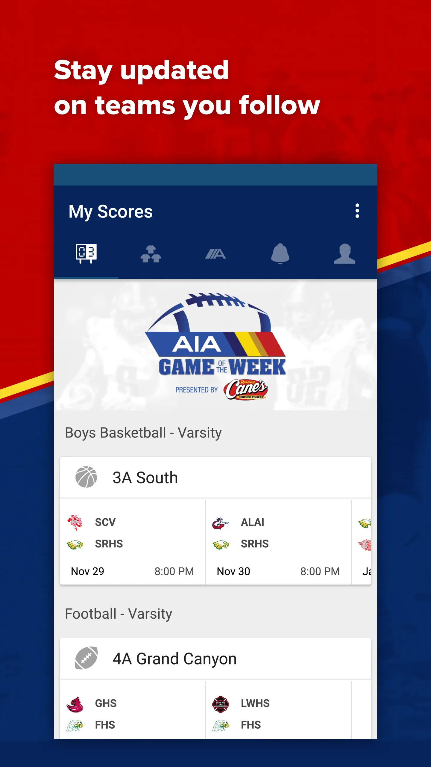 AZPreps365 Live | Indus Appstore | Screenshot