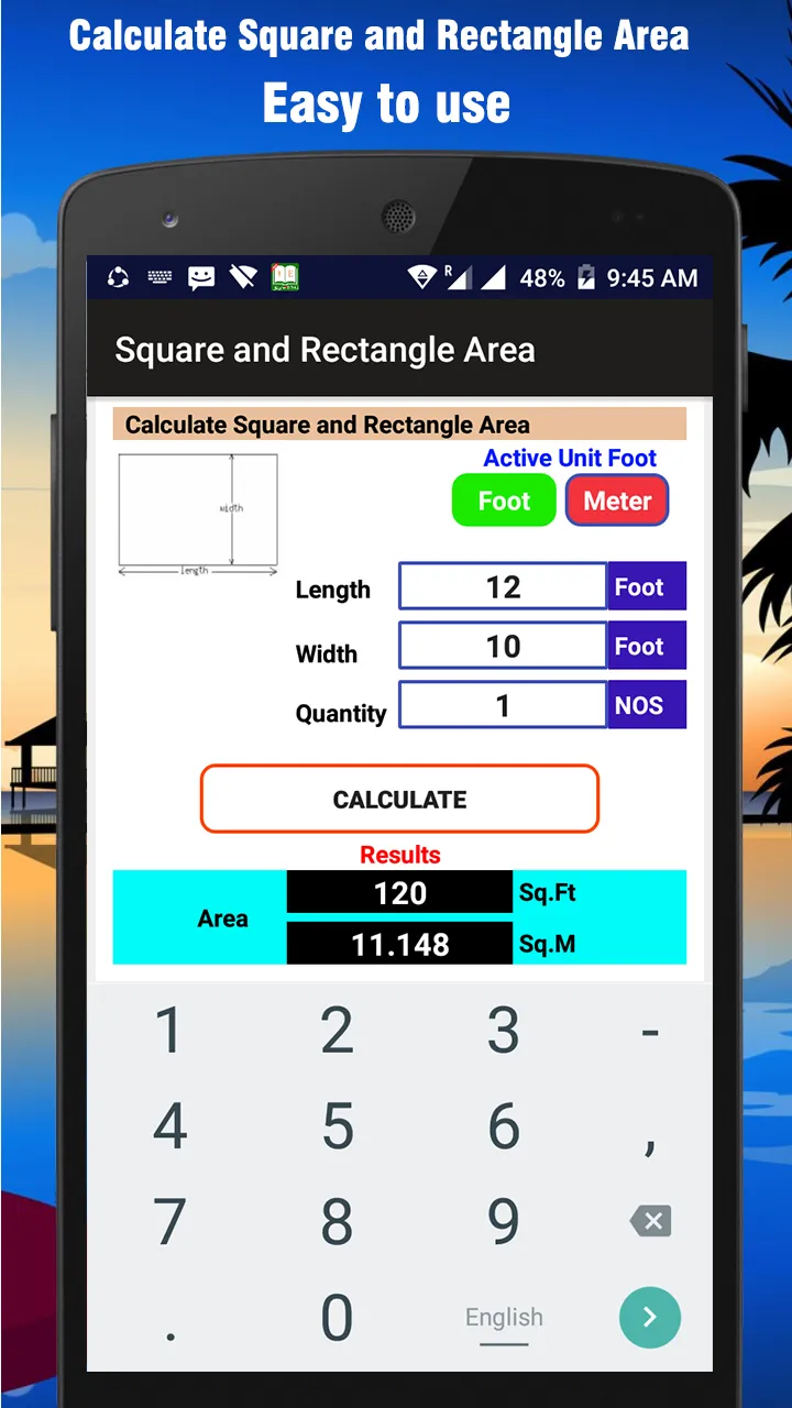 Area Calculator | Indus Appstore | Screenshot